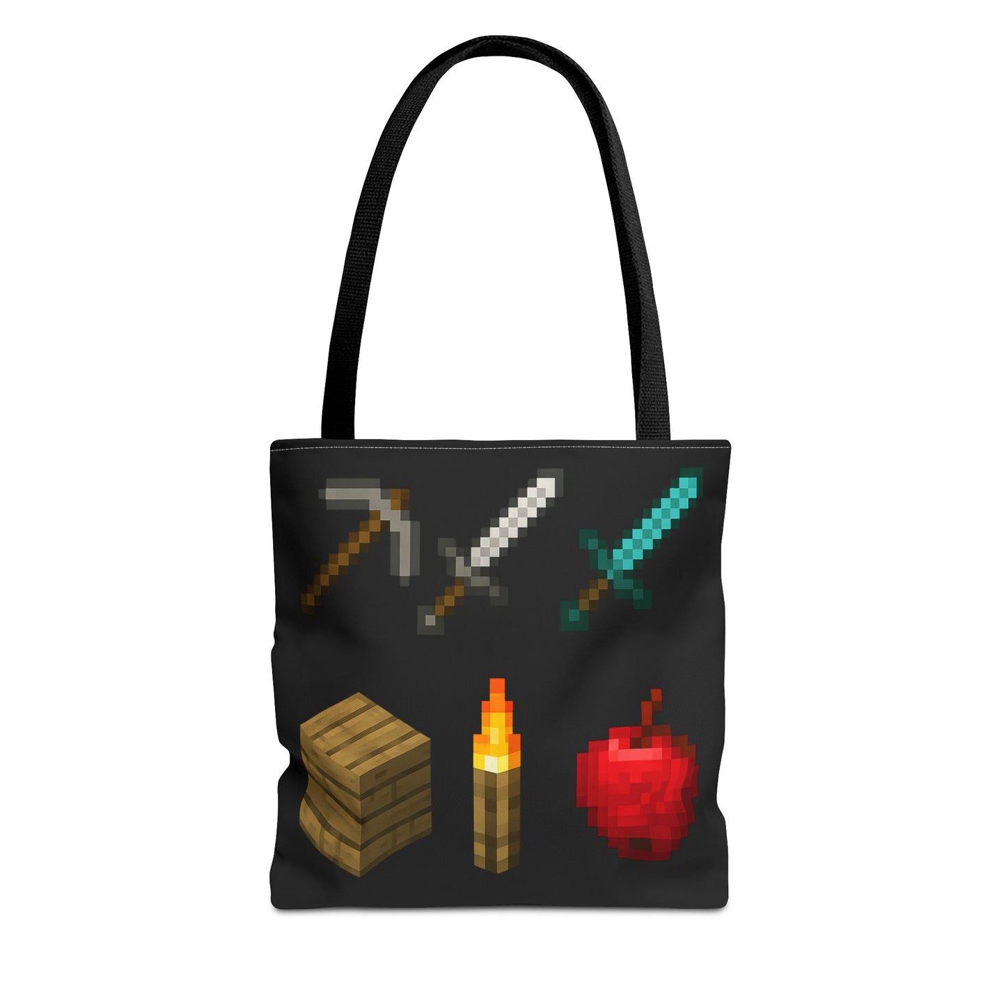 Minecraft Inspired Tote Bag Adventure Awaits Shopping Bag Reusable Tote Summer Bag