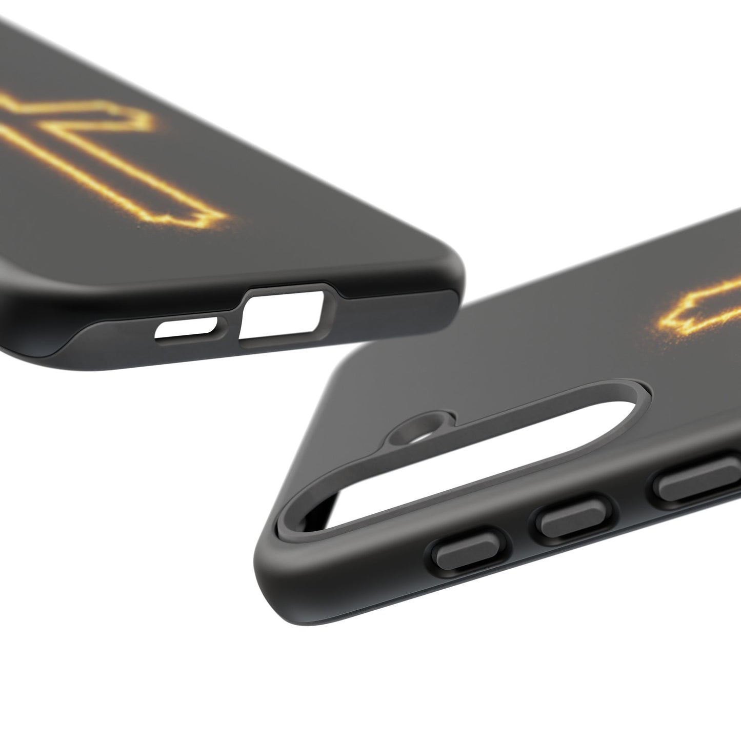 Glow-in-the-Dark Cross Samsung Phone Case - Tough Samsung Cases for Faithful Protection