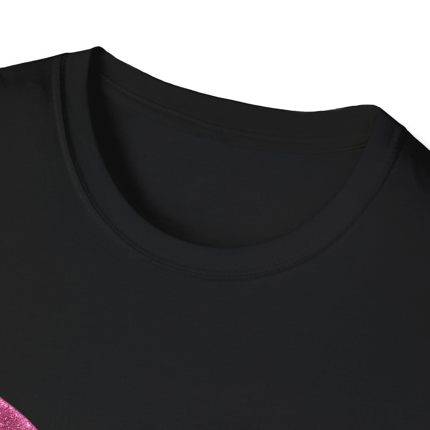 Feminine Pink Bow Graphic Tee | Coquette Bow T-Shirt | Sparkly Ribbon Shirt for Soft Girl Aesthetic | Gift for Her