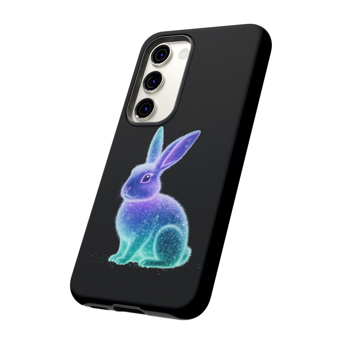 Samsung Case Bioluminescent Easter Bunny Design Easter Phone Case Easter Bunny Samsung Case Easter Accessory