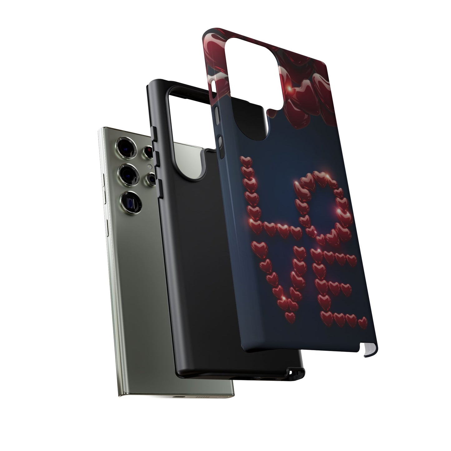 Samsung Phone Case Love Hearts Tough Case
