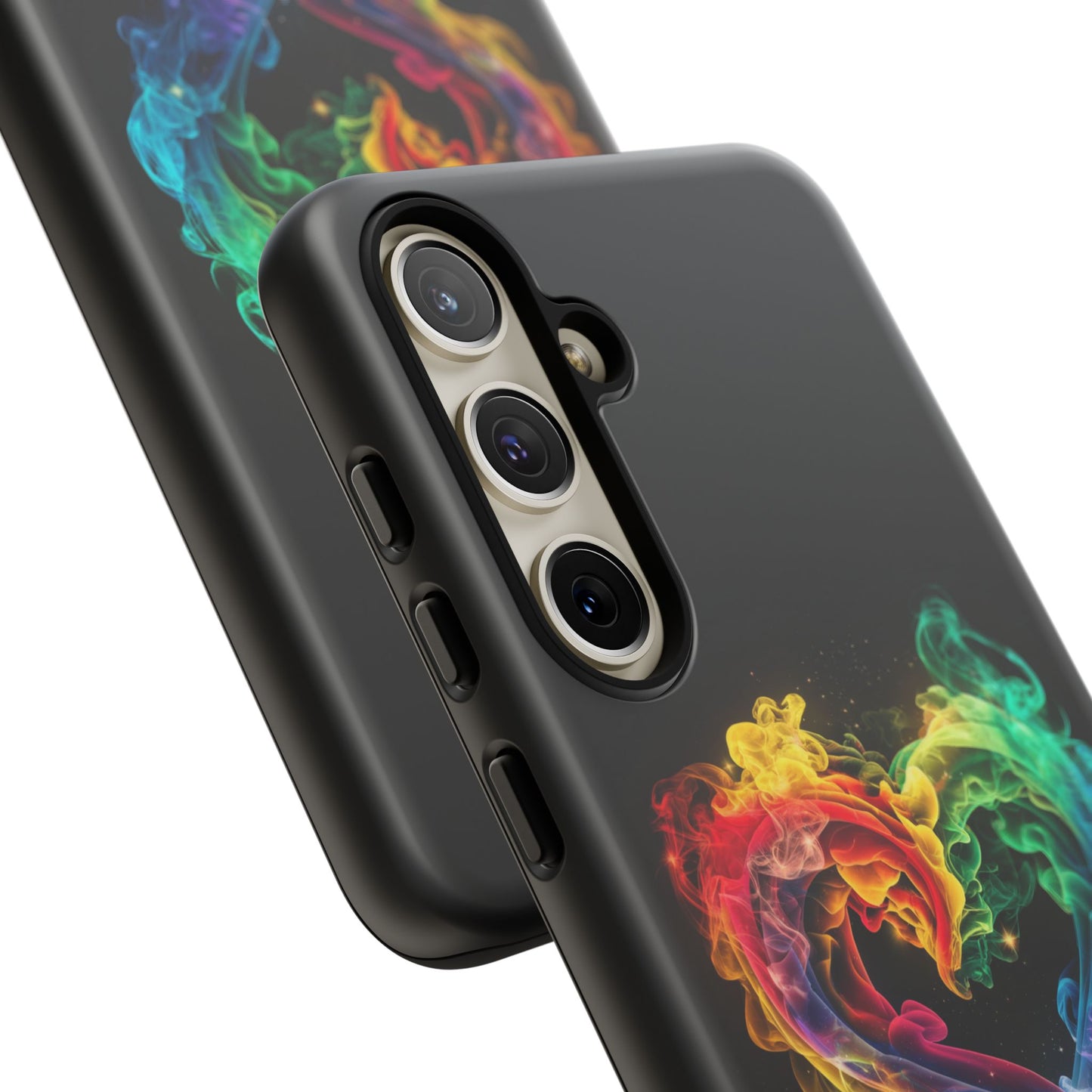 Samsung Galaxy Case - Colorful Heart Design