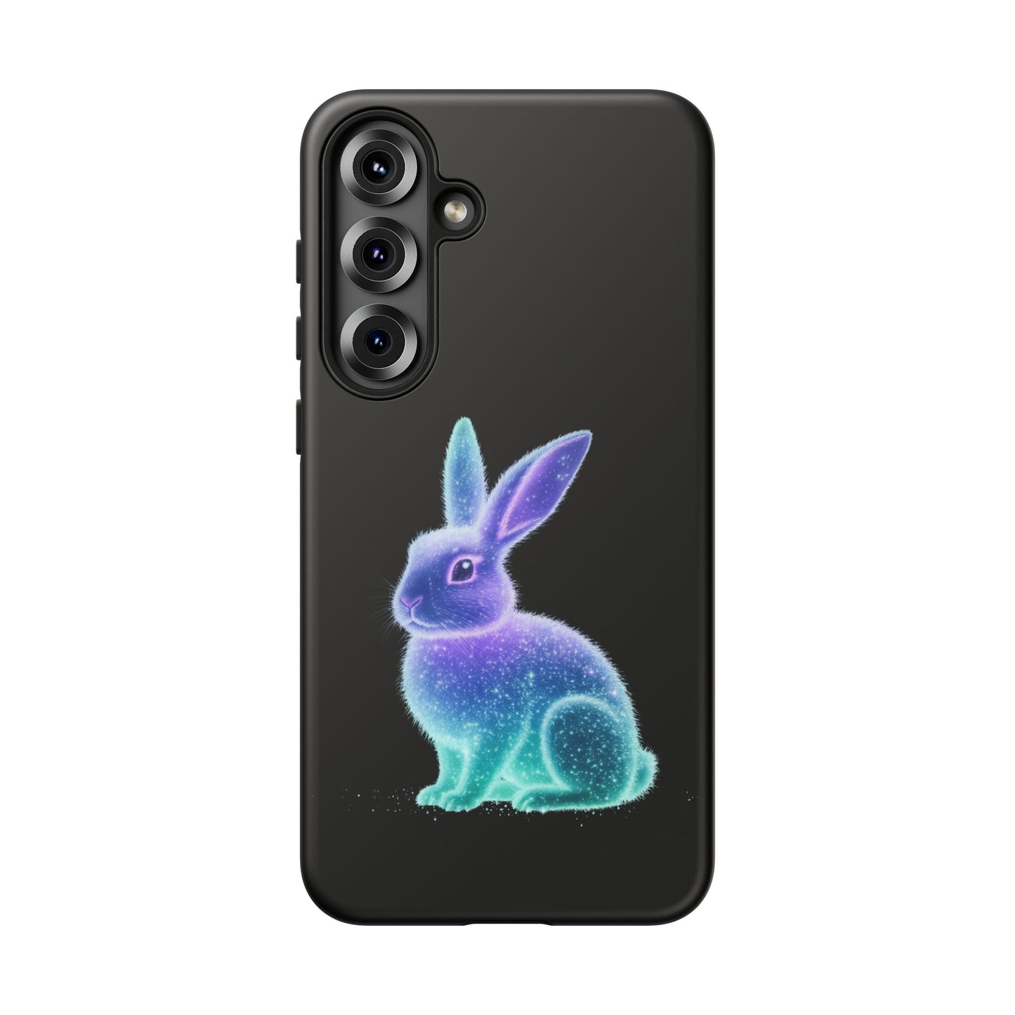 Samsung Case Bioluminescent Easter Bunny Design Easter Phone Case Easter Bunny Samsung Case Easter Accessory