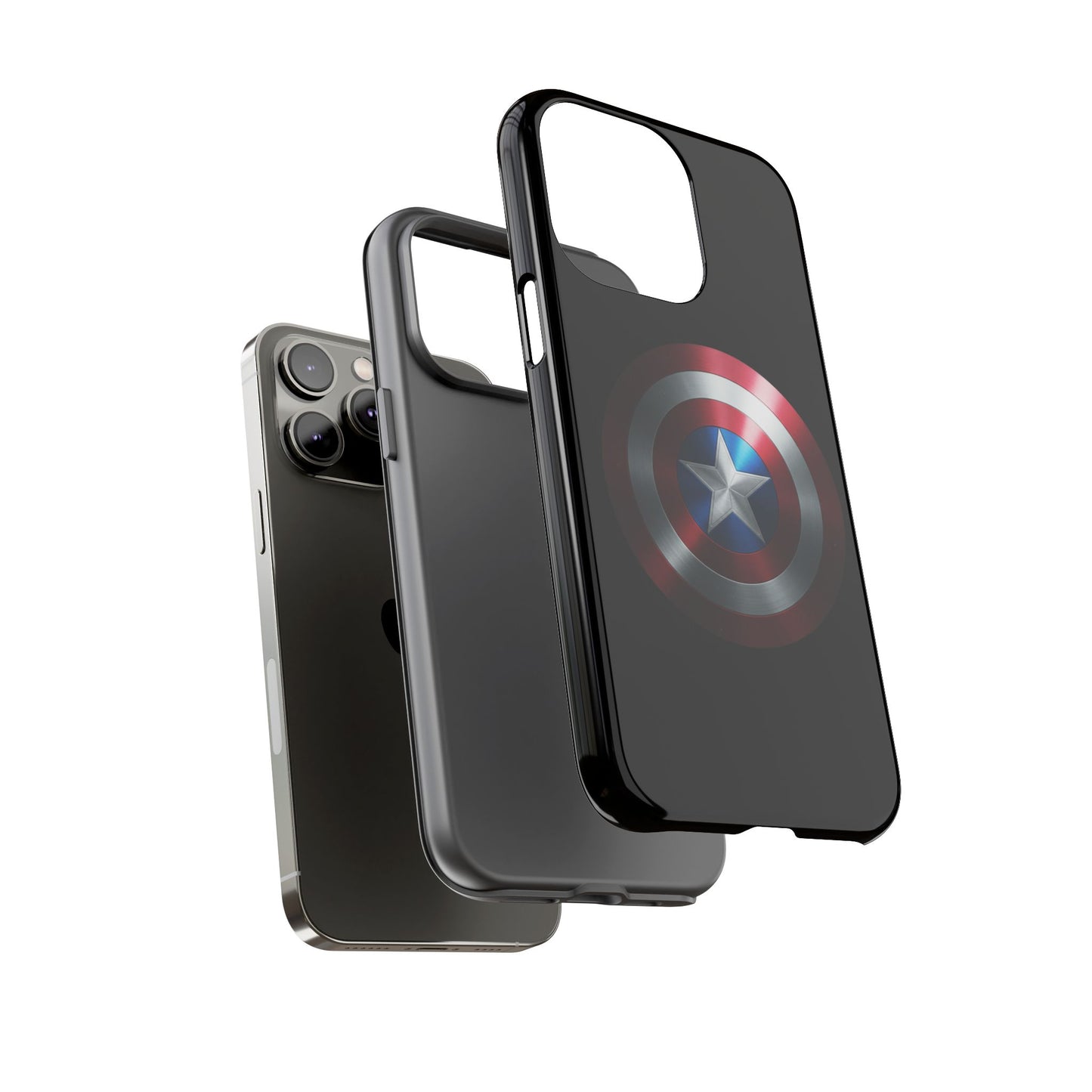 iPhone Case - Captain America Shield Design