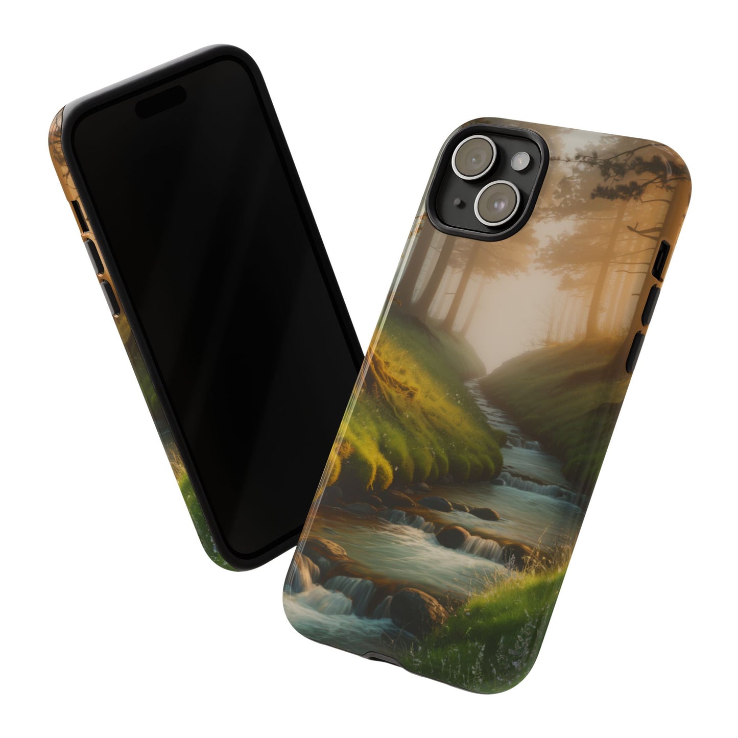 Nature Stream iPhone Case Forest Phone Case Stream iPhone Case Nature Phone Case