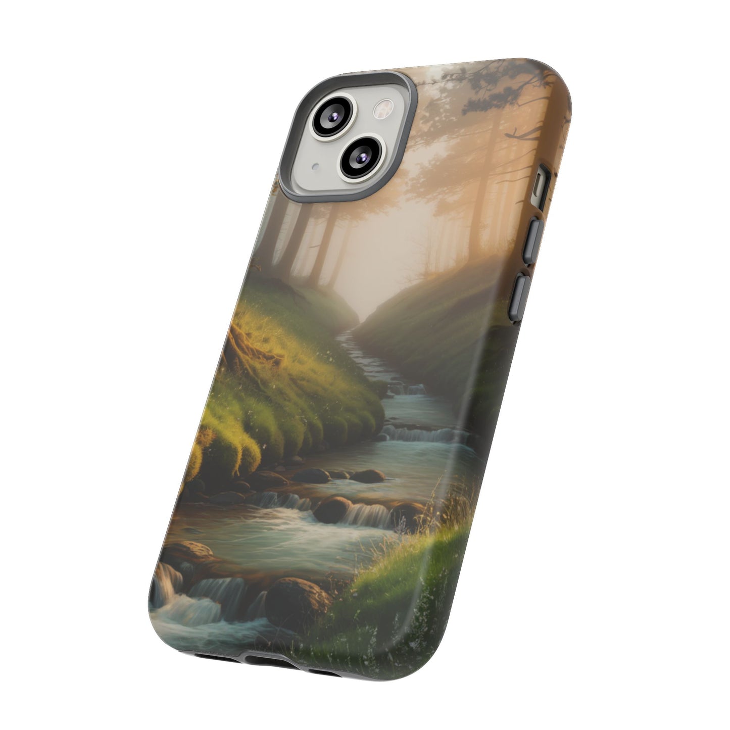 Nature Stream iPhone Case Forest Phone Case Stream iPhone Case Nature Phone Case