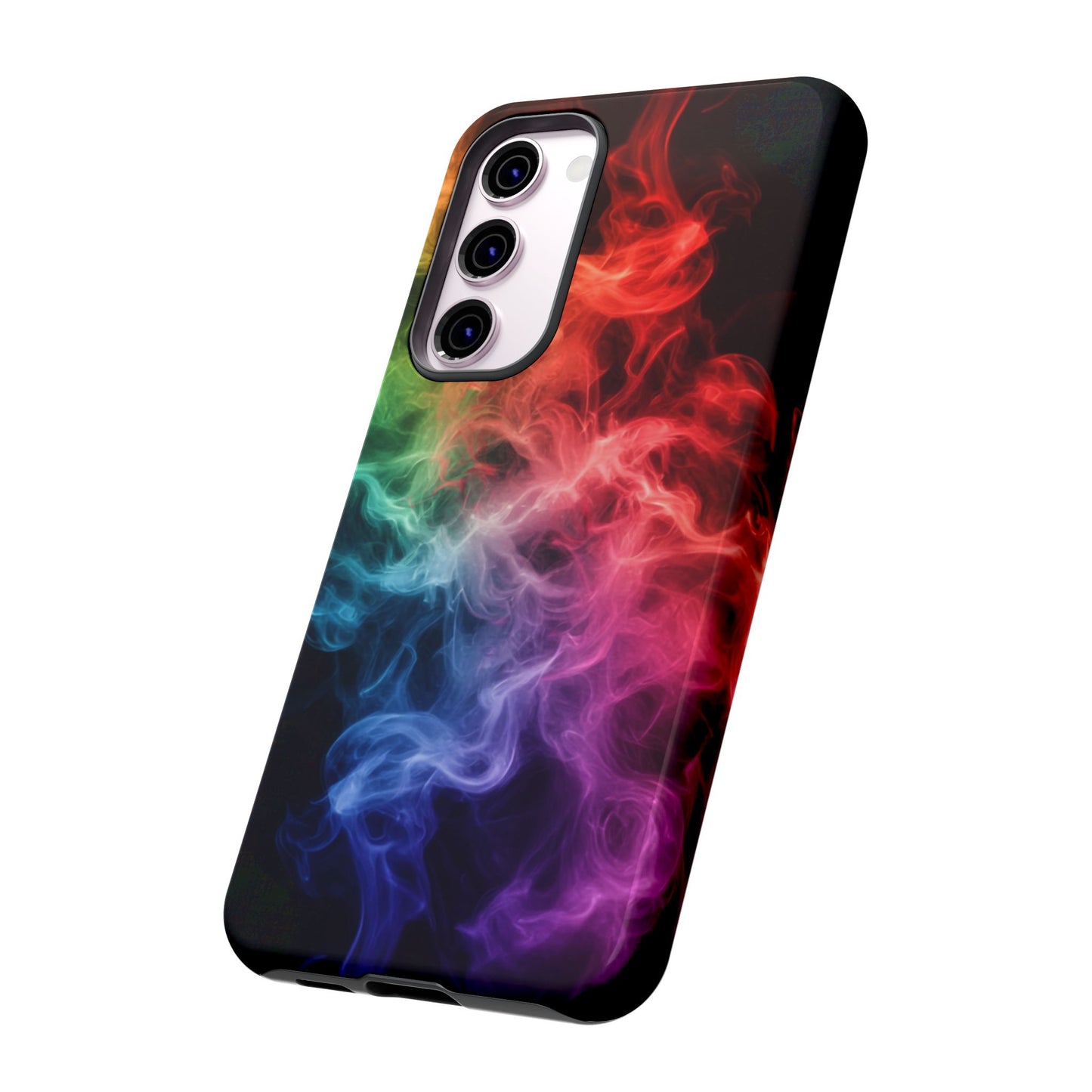 Samsung Galaxy Tough Case with Colorful Smoke Design