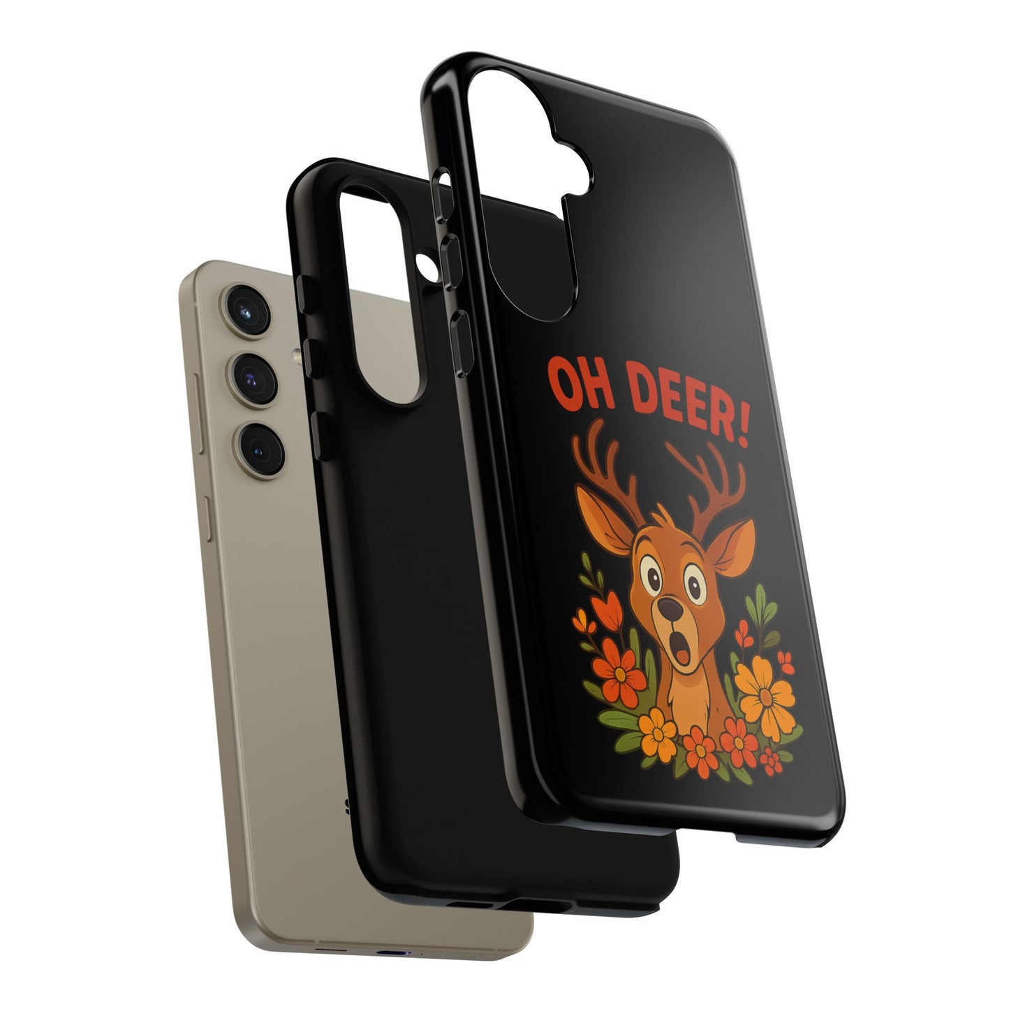 Samsung Phone Case Deer Galaxy Phone Case Nature Phone Accessory Gift for Animal Lovers Funny Case