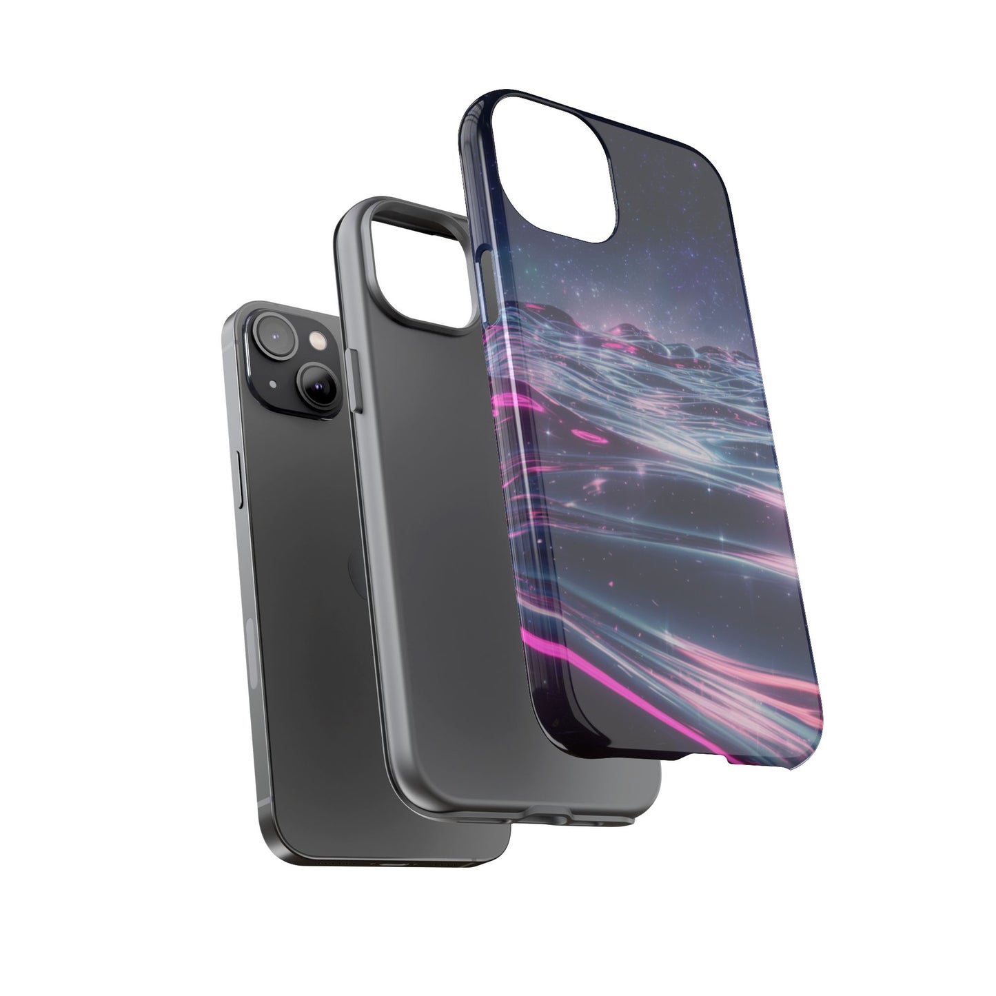 iPhone Case - Galactic Ocean and Sky Tough Case