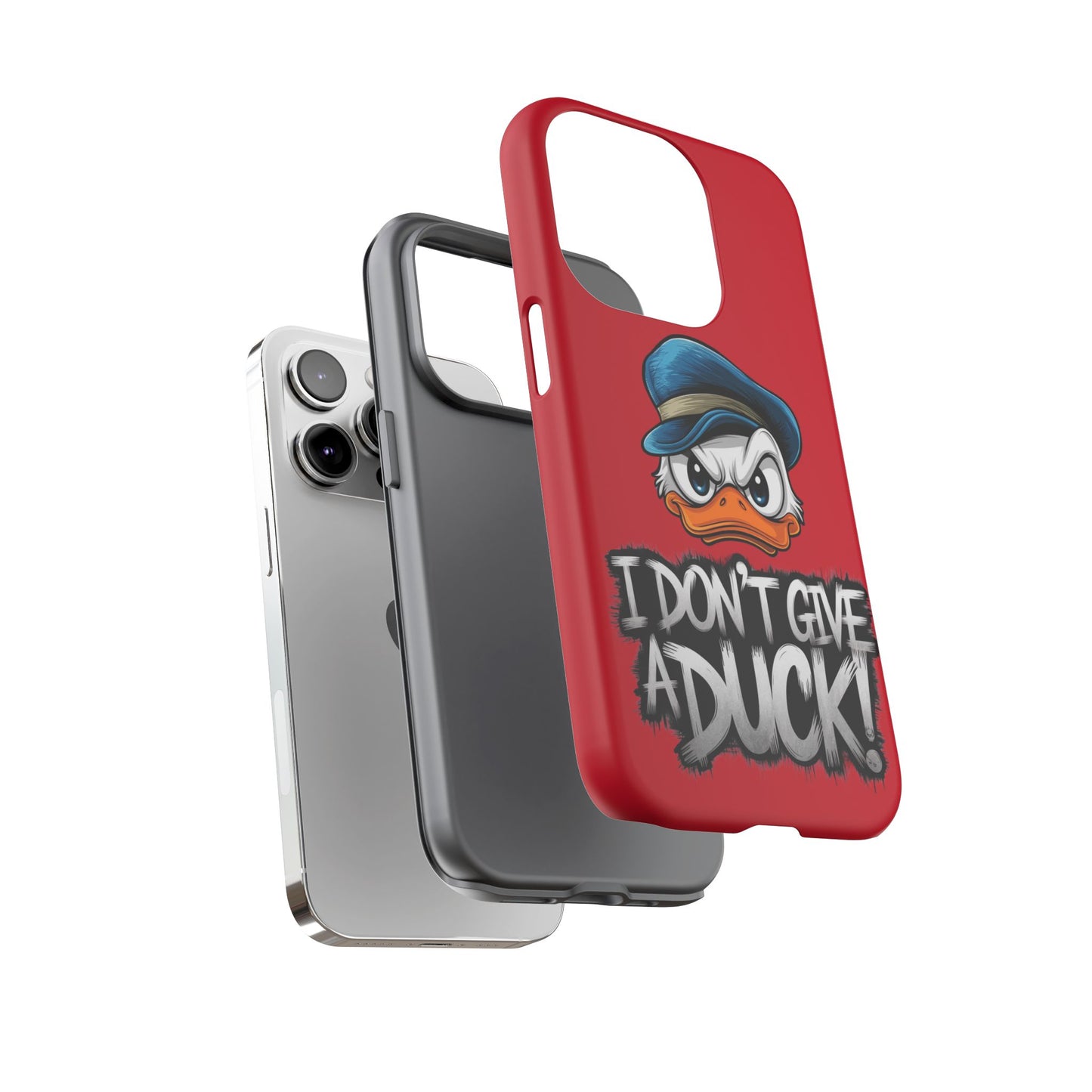 I Don't Give a Duck iPhone Case