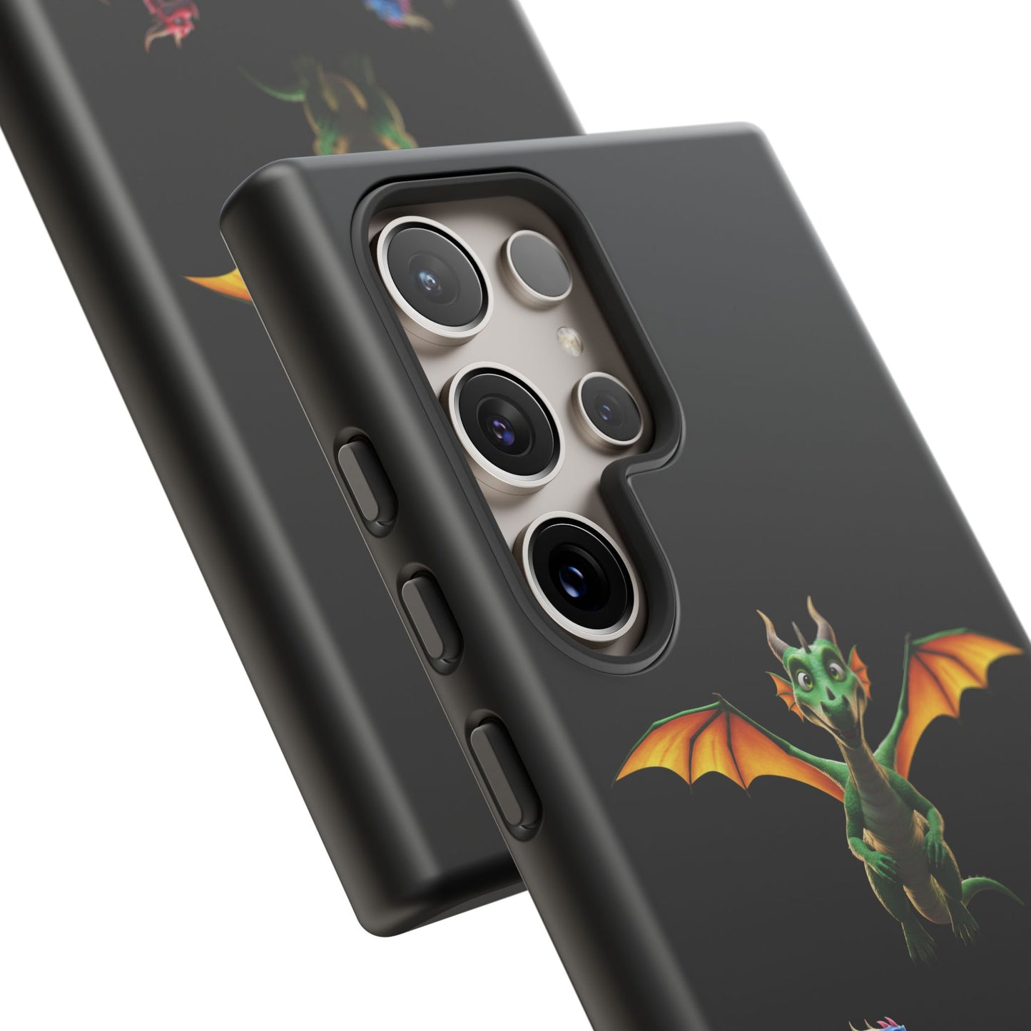 Protective Dragon Phone Case for Samsung Galaxy - Fantasy Art Durable Cover - Bookish Mythical Gift for Teens & Adults Twilight Aesthetic