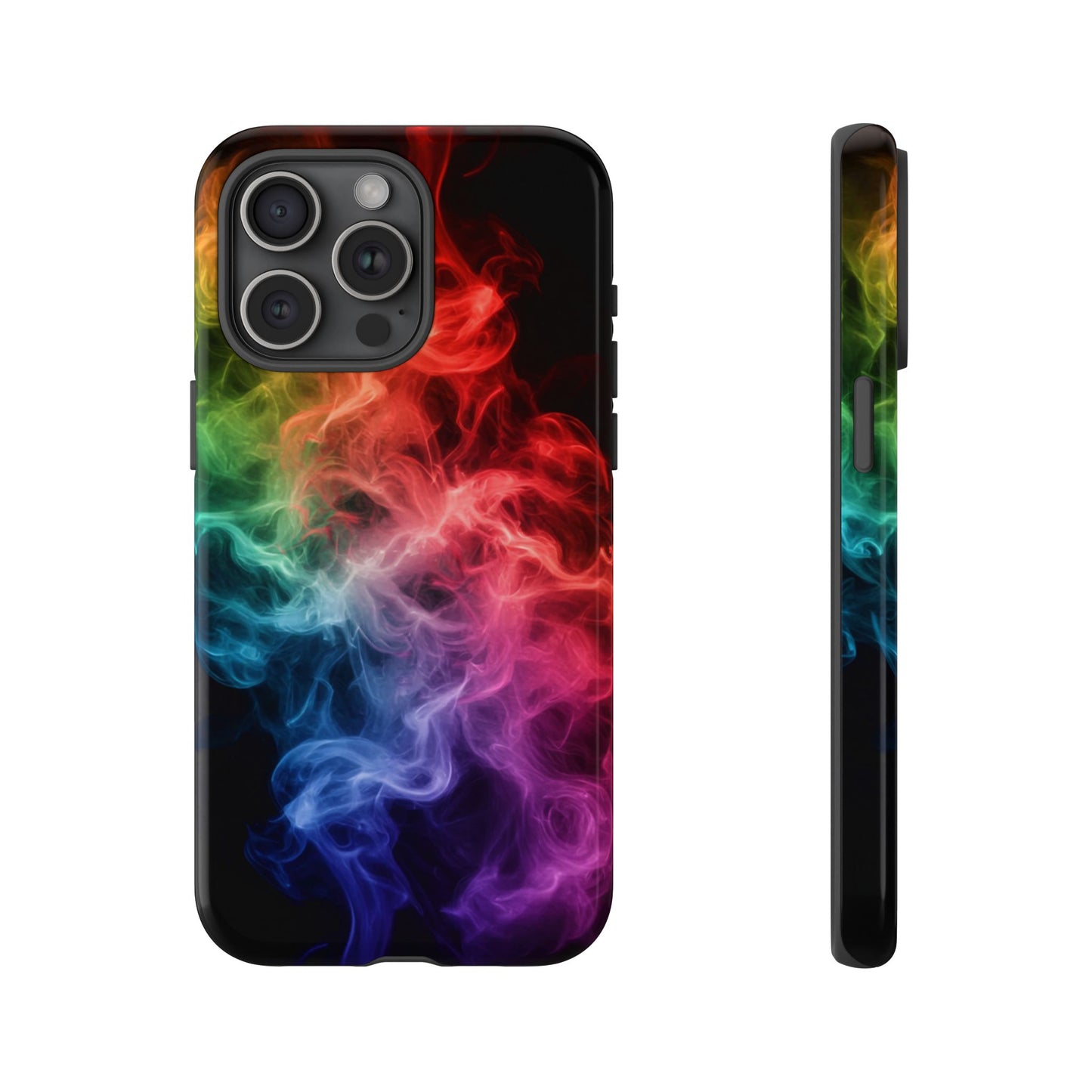 iPhone Case - Colorful Smoke Design