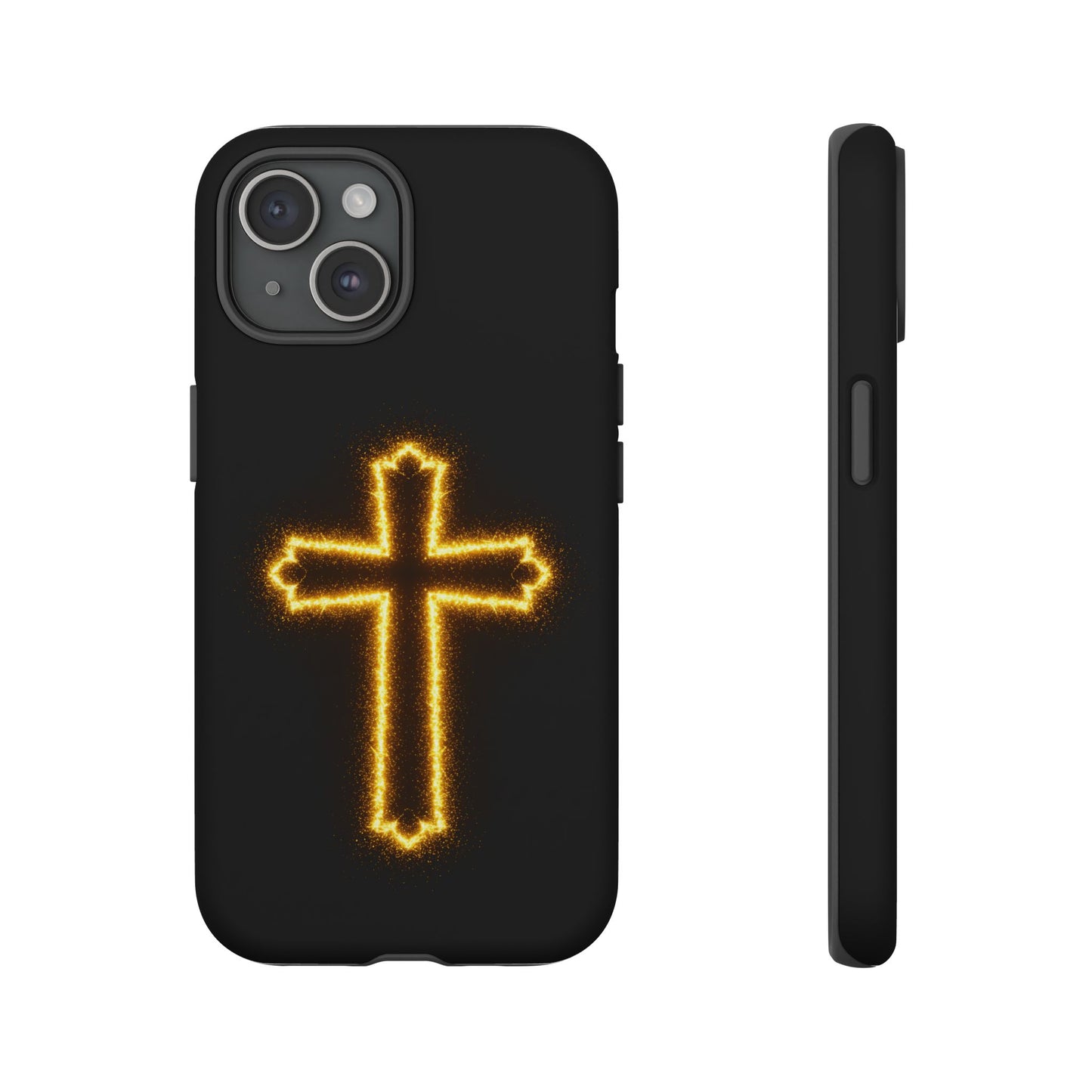 Glowing Cross Phone Case - Faith-Inspired Tough Cases
