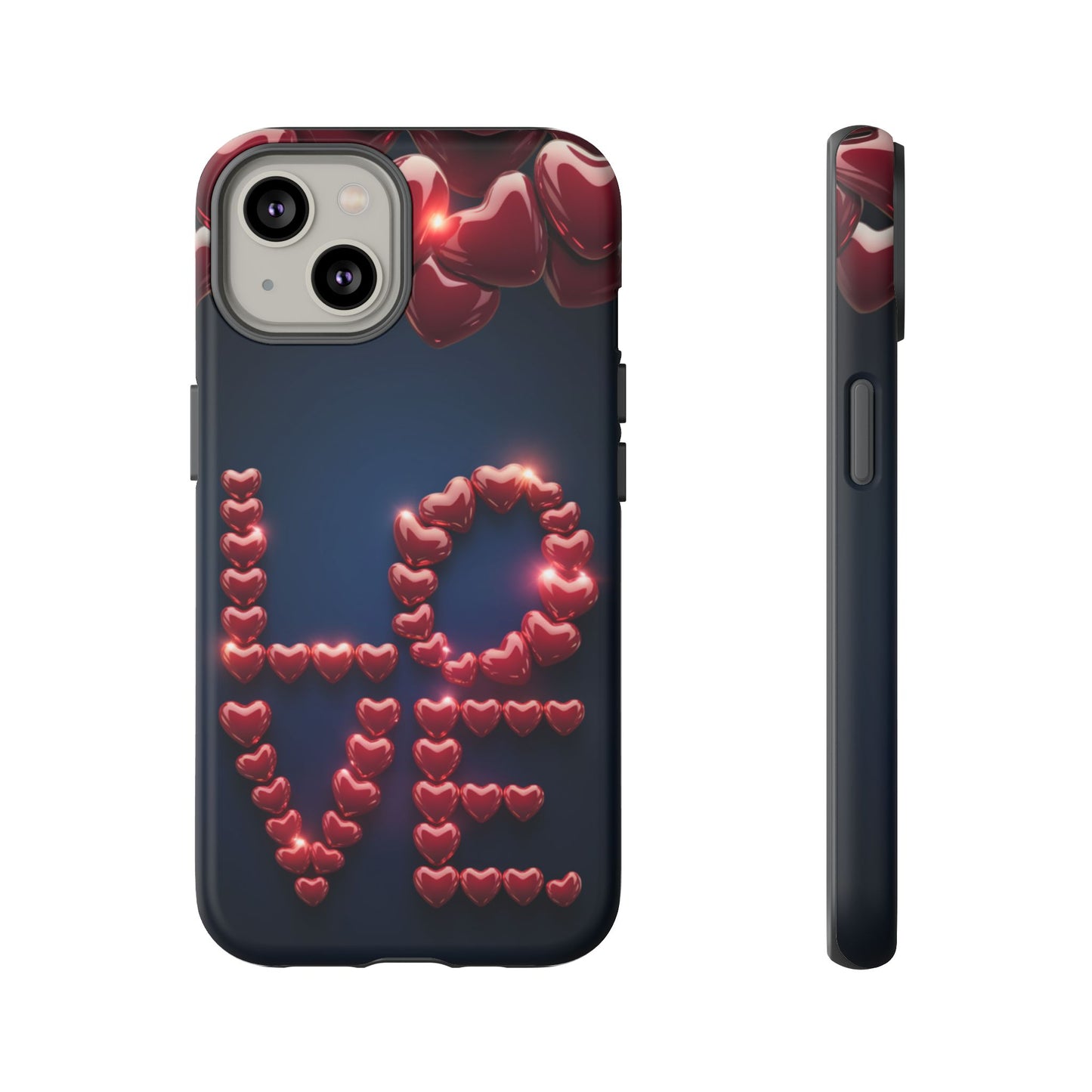 iPhone Case - Love Hearts Design