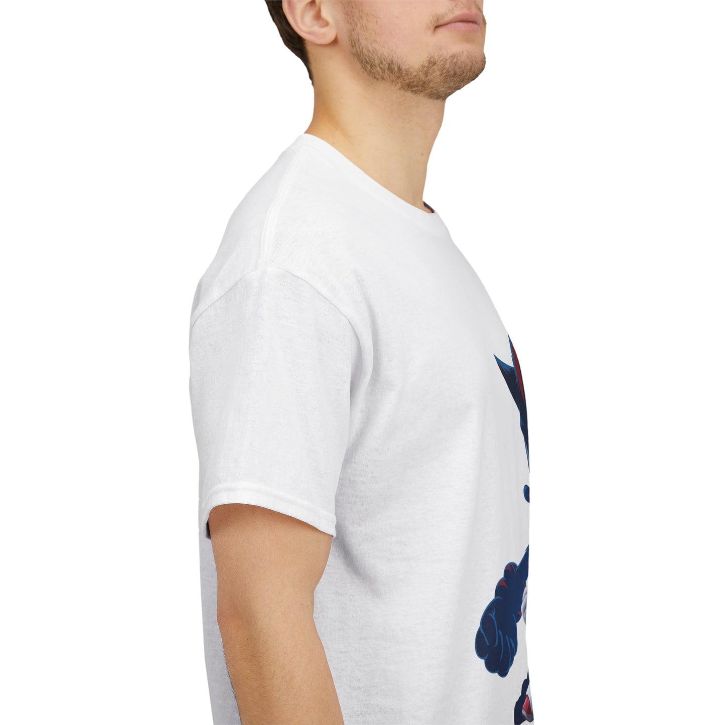 Blue Speed Hero Graphic Tee | Retro Gaming Legend T-Shirt | Fan Inspired Gamer Apparel | Cool Vintage Style Unisex Shirt for Adults & Teens
