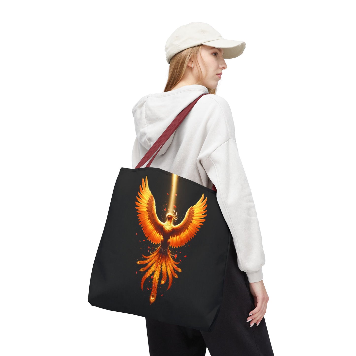 Majestic Phoenix Tote Bag - Empowerment & Inspiration Phoenix Bag Legendary Tote