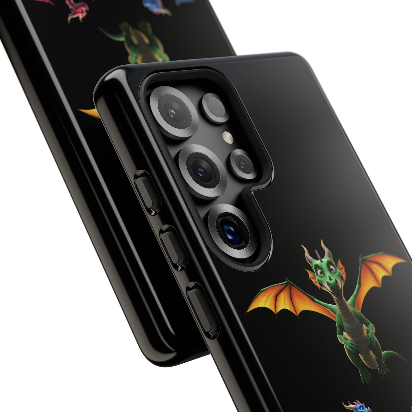 Protective Dragon Phone Case for Samsung Galaxy - Fantasy Art Durable Cover - Bookish Mythical Gift for Teens & Adults Twilight Aesthetic