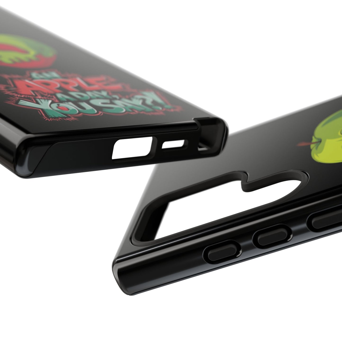 Samsung Galaxy Tough Case - Poison Apple 'An Apple a Day You Say'
