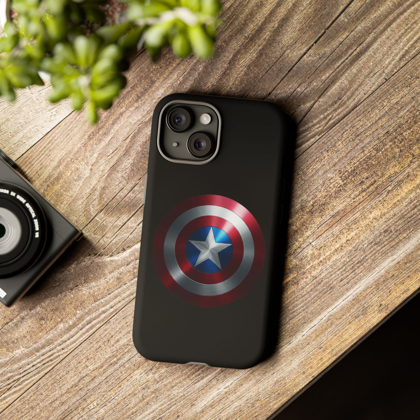 iPhone Case - Captain America Shield Design