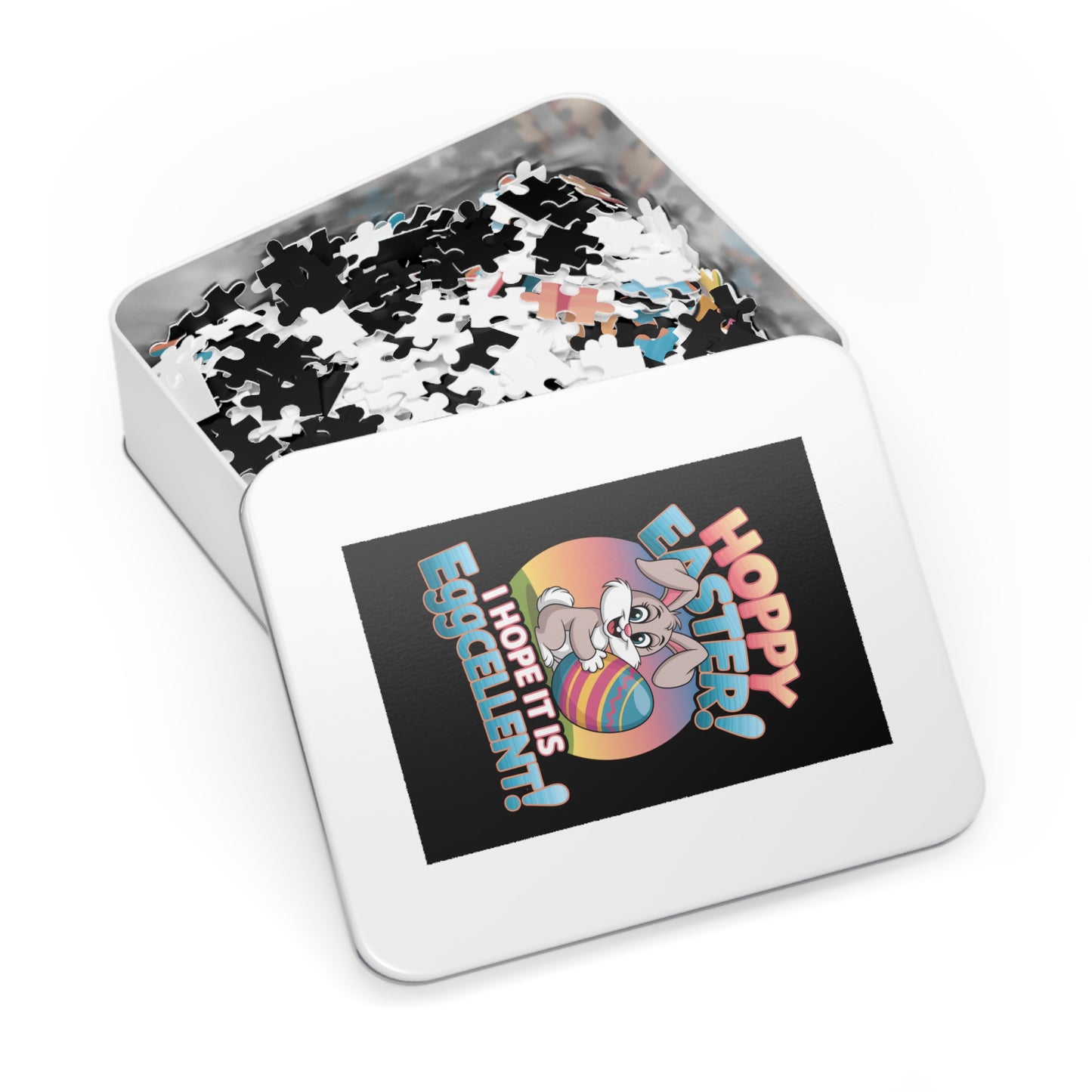 Easter Bunny Jigsaw Puzzle Easter Puzzle Easter Bunny Game Easter Jigsaw