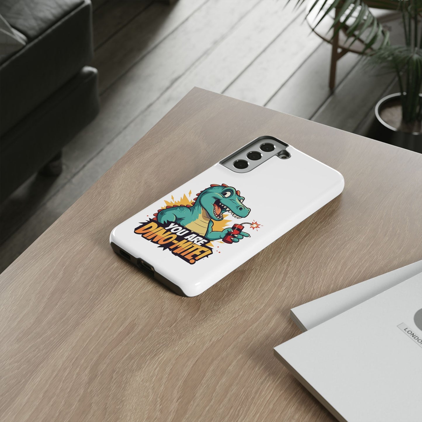 Phone Case - Dino-Mite Samsung Galaxy Tough Case