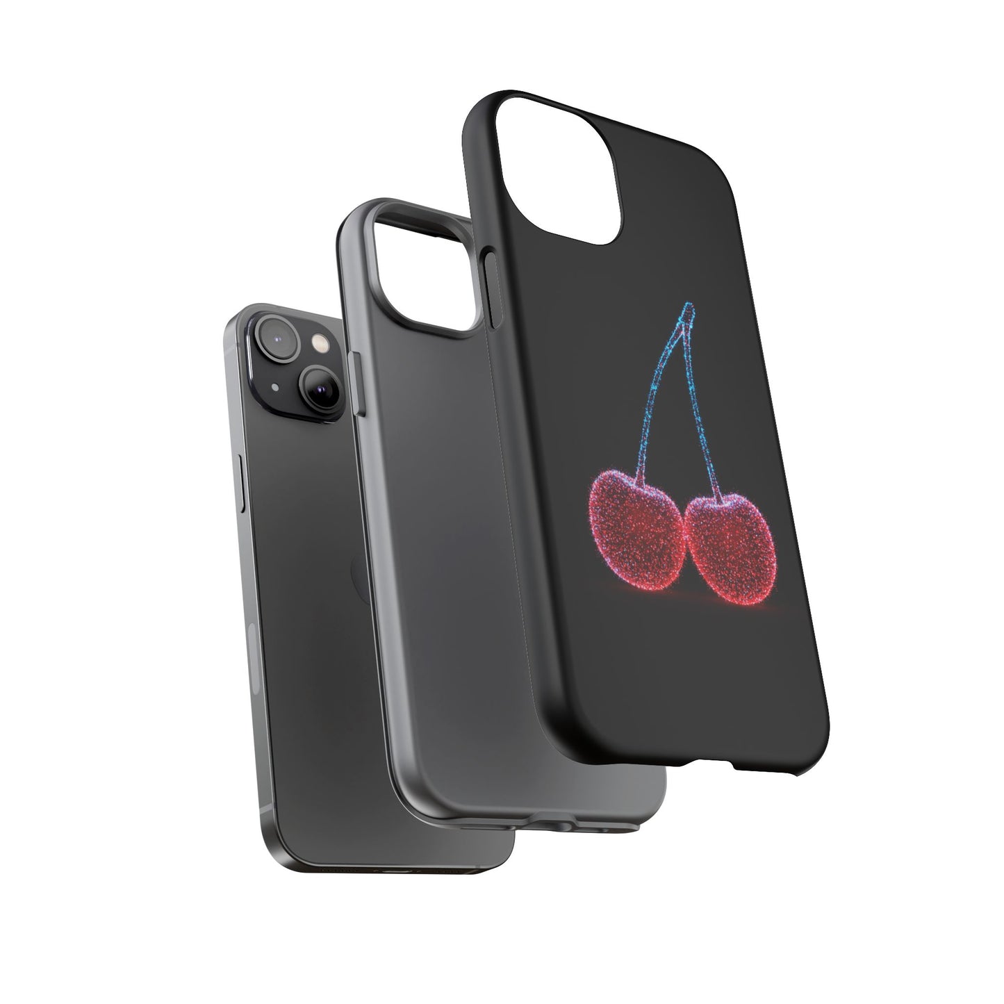iPhone Case Bioluminescent Cherries Cherry Phone Case Cherry iPhone Case