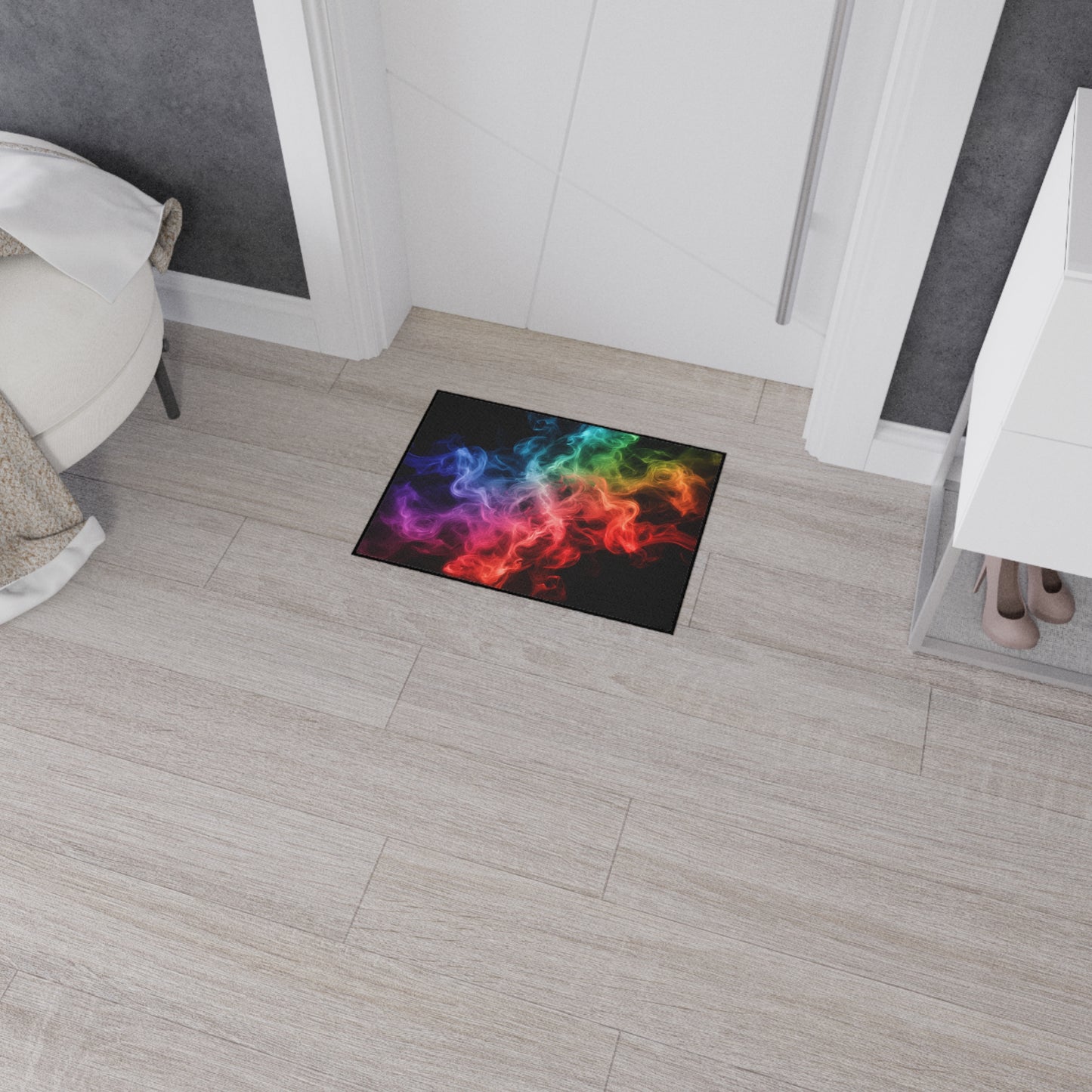Smoke Streak Floor Mat