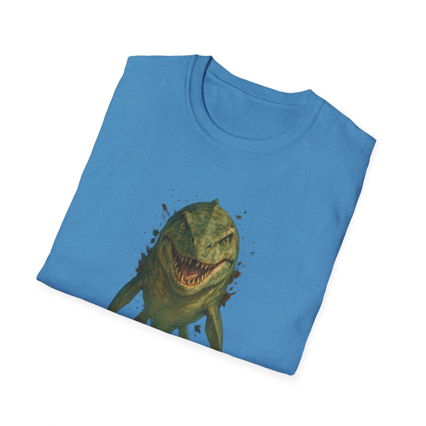 Watercolor Mosasaurus T-Shirt | Prehistoric Sea Dinosaur Tee | Fossil Lover Gift | Unisex Cotton Graphic Shirt Jurassic Tee
