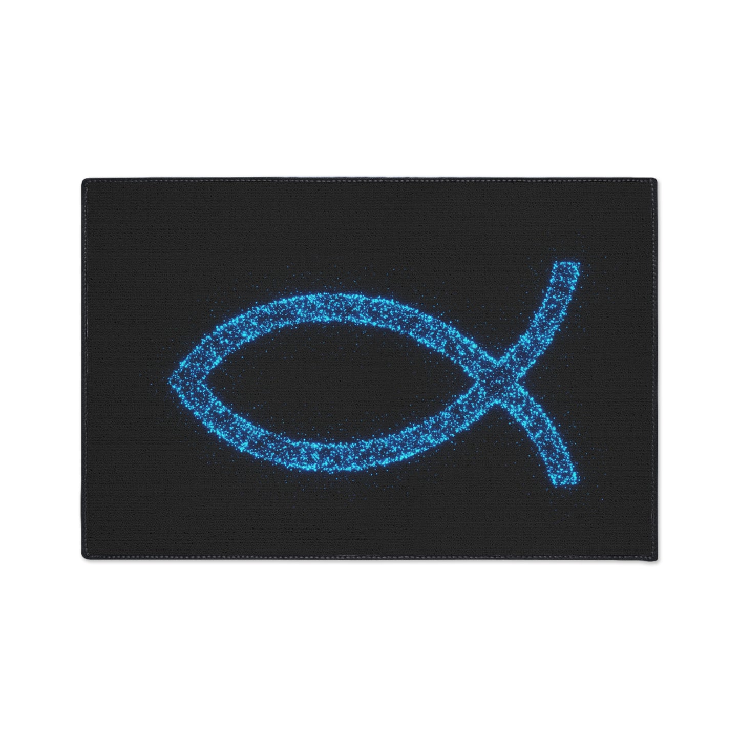 Christian Fish Design Heavy Duty Floor Mat - Durable Welcome Mat for Home