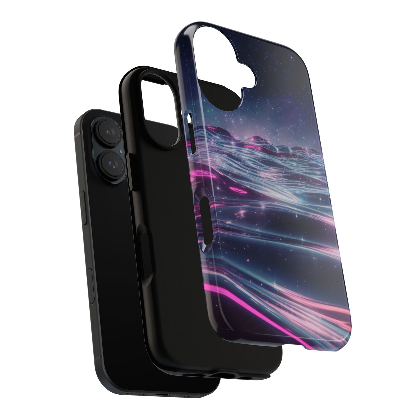 iPhone Case - Galactic Ocean and Sky Tough Case