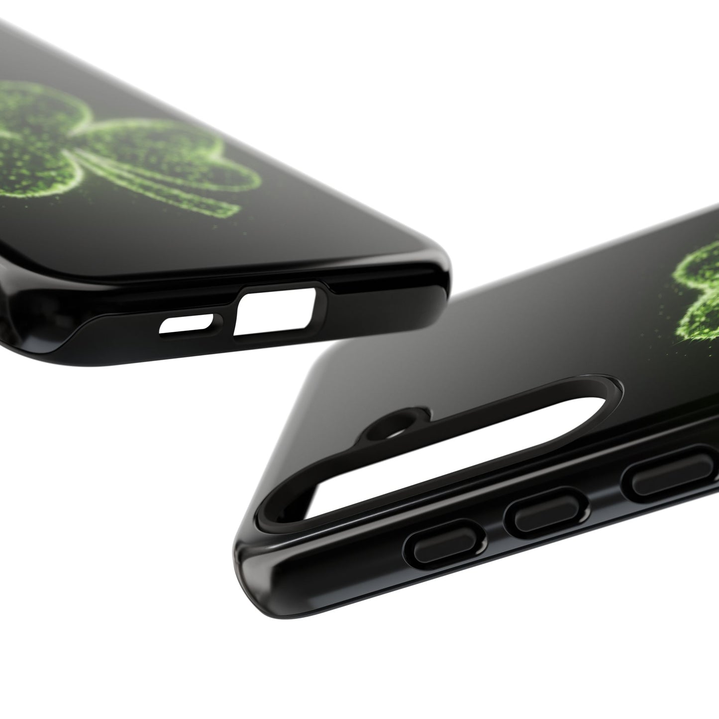 Phone Case - Shiny Shamrock Design for Samsung Galaxy