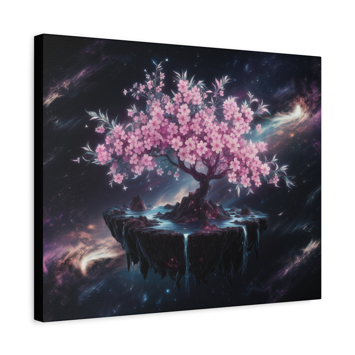 Cherry Tree Space Canvas
