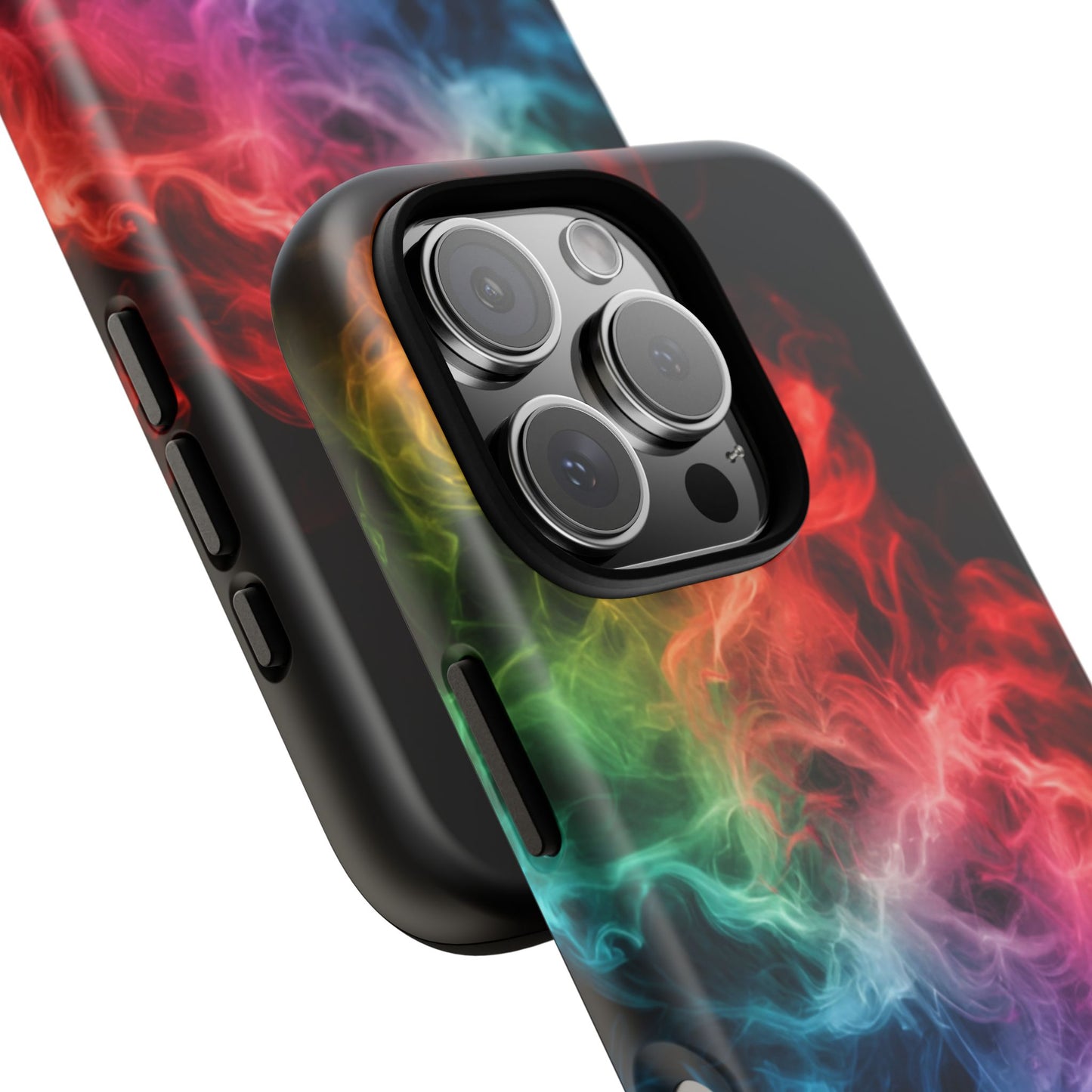 iPhone Case - Colorful Smoke Design