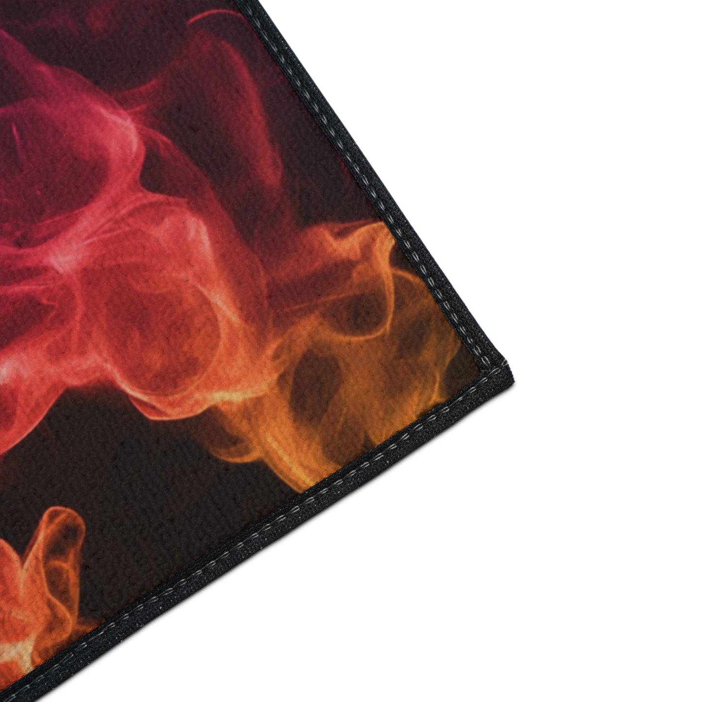 Floor Mat - Colorful Smoke Design