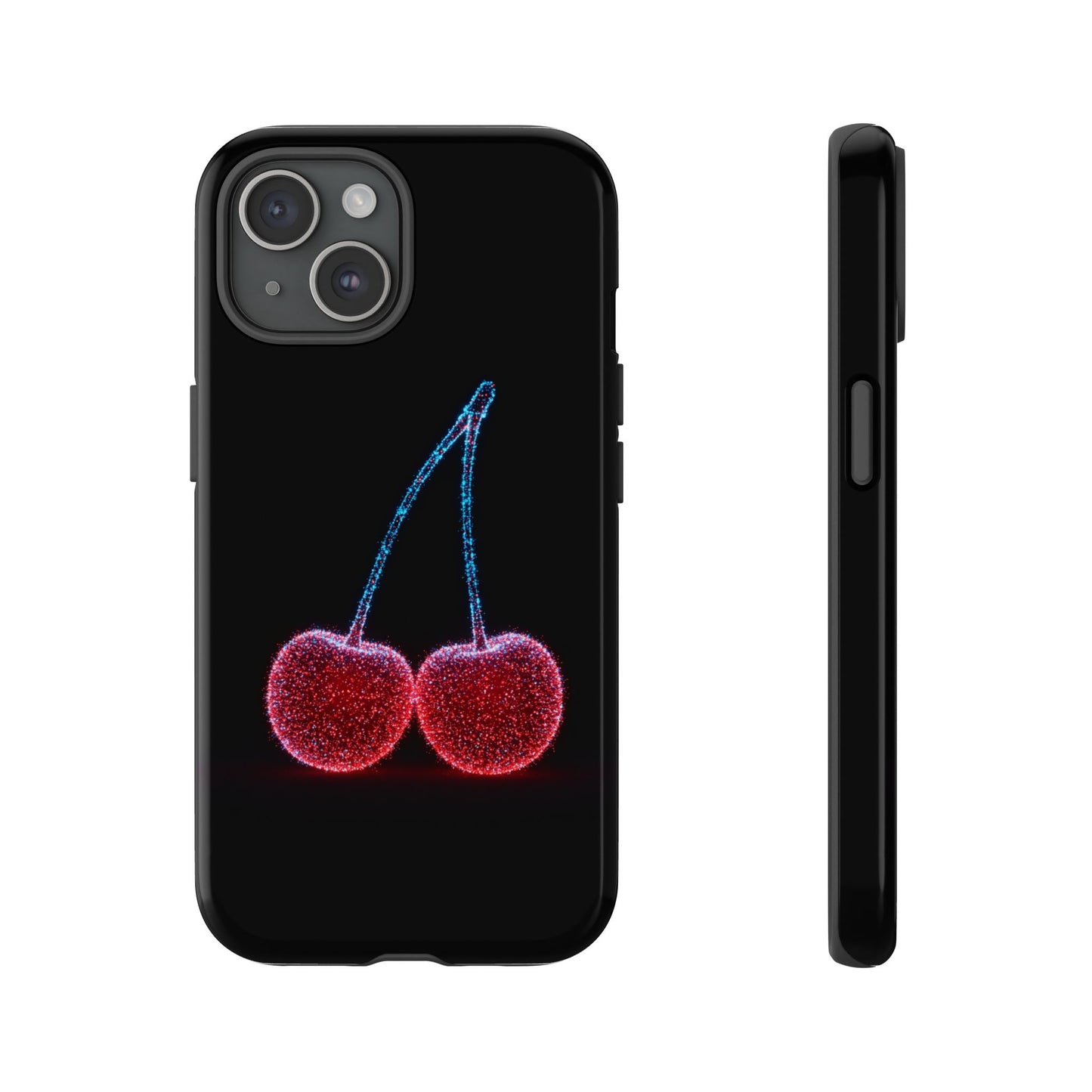 iPhone Case Bioluminescent Cherries Cherry Phone Case Cherry iPhone Case
