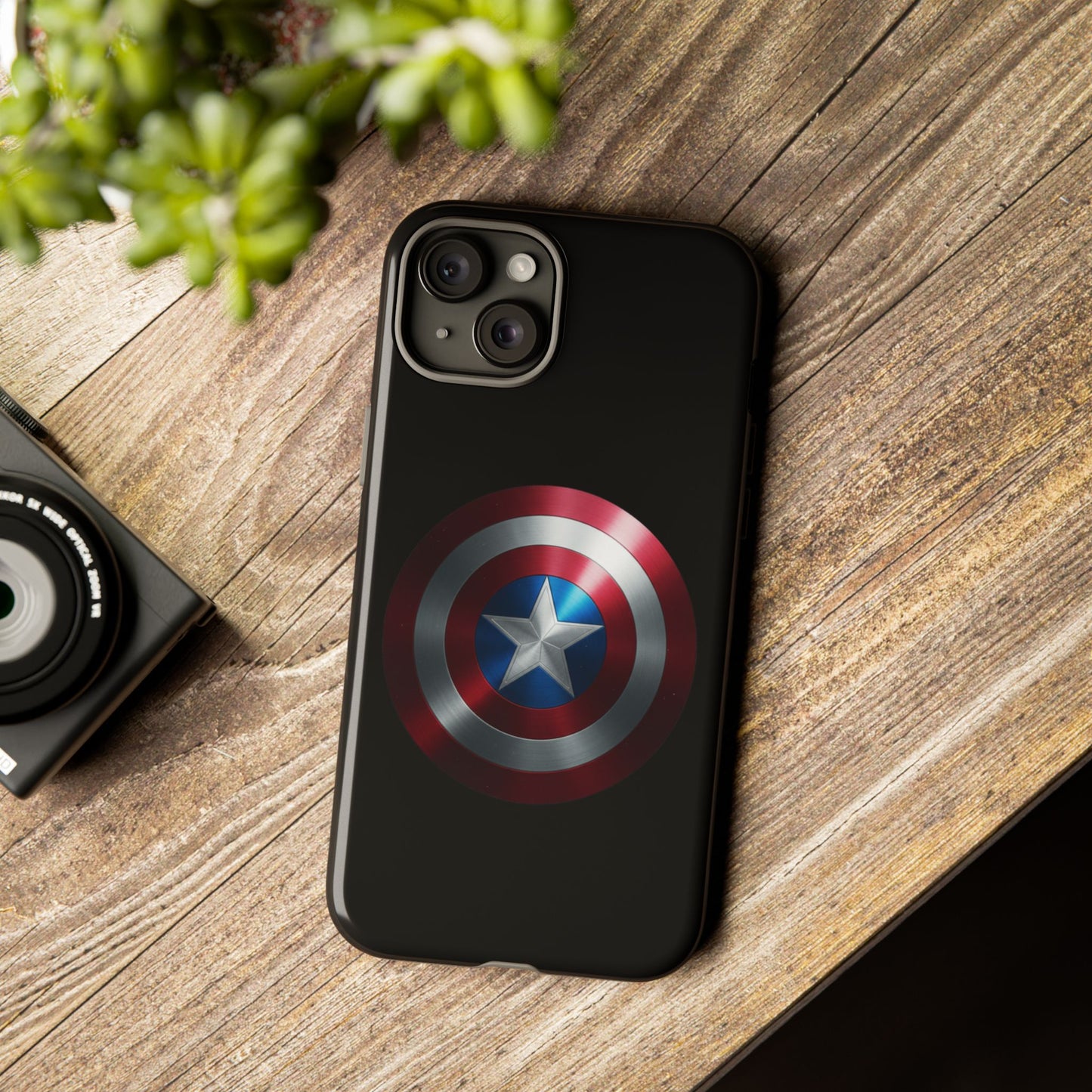 iPhone Case - Captain America Shield Design