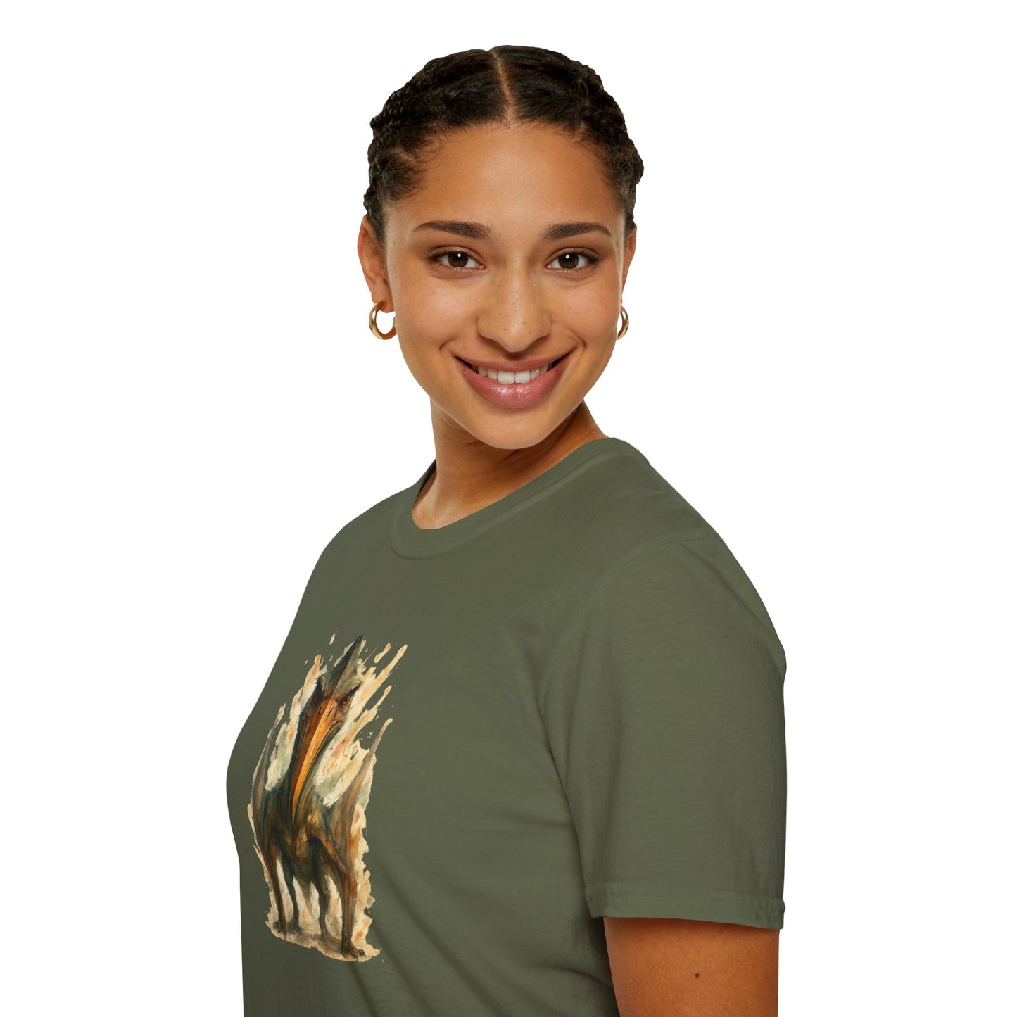 Quetzalcoatlus Pterosaur Tee - Prehistoric Flying Reptile Shirt, Dinosaur Lover Gift, Paleontology Art Unisex T-Shirt