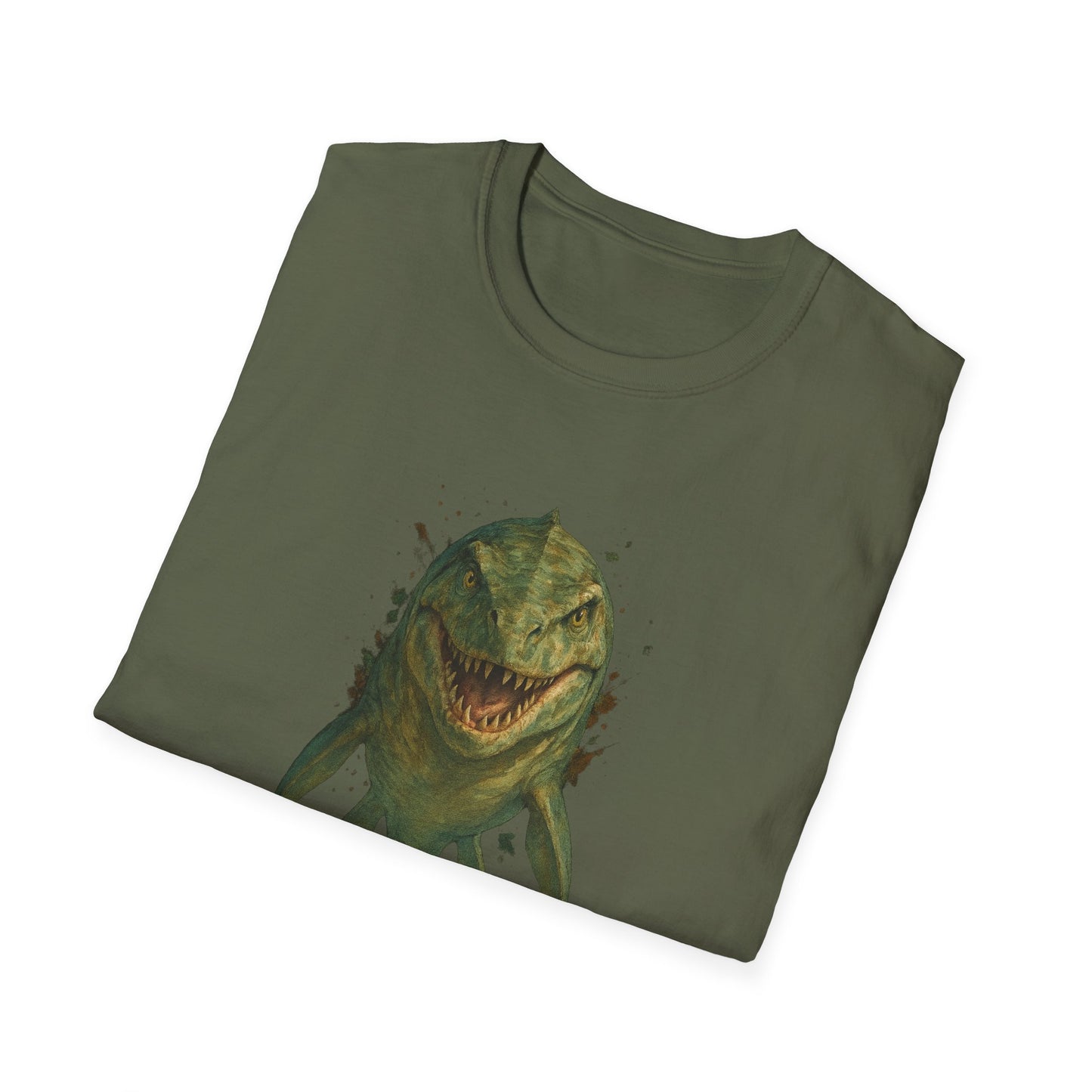 Watercolor Mosasaurus T-Shirt | Prehistoric Sea Dinosaur Tee | Fossil Lover Gift | Unisex Cotton Graphic Shirt Jurassic Tee