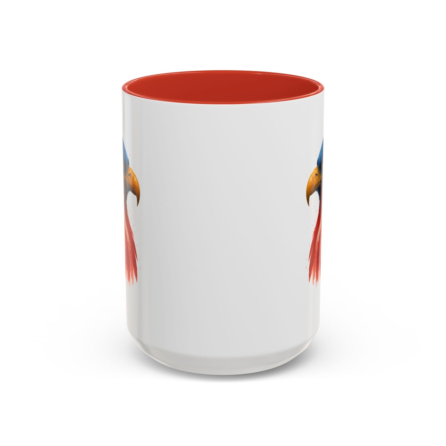 American Flag Eagle Mug - Patriotic Coffee Cup - USA Bald Eagle Gift - 4th of July Mug - Independence Day Drinkware - Veteran Gift
