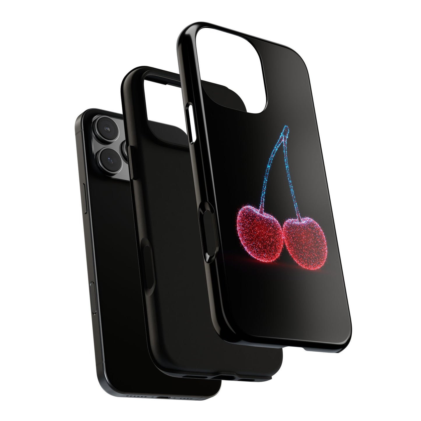 iPhone Case Bioluminescent Cherries Cherry Phone Case Cherry iPhone Case