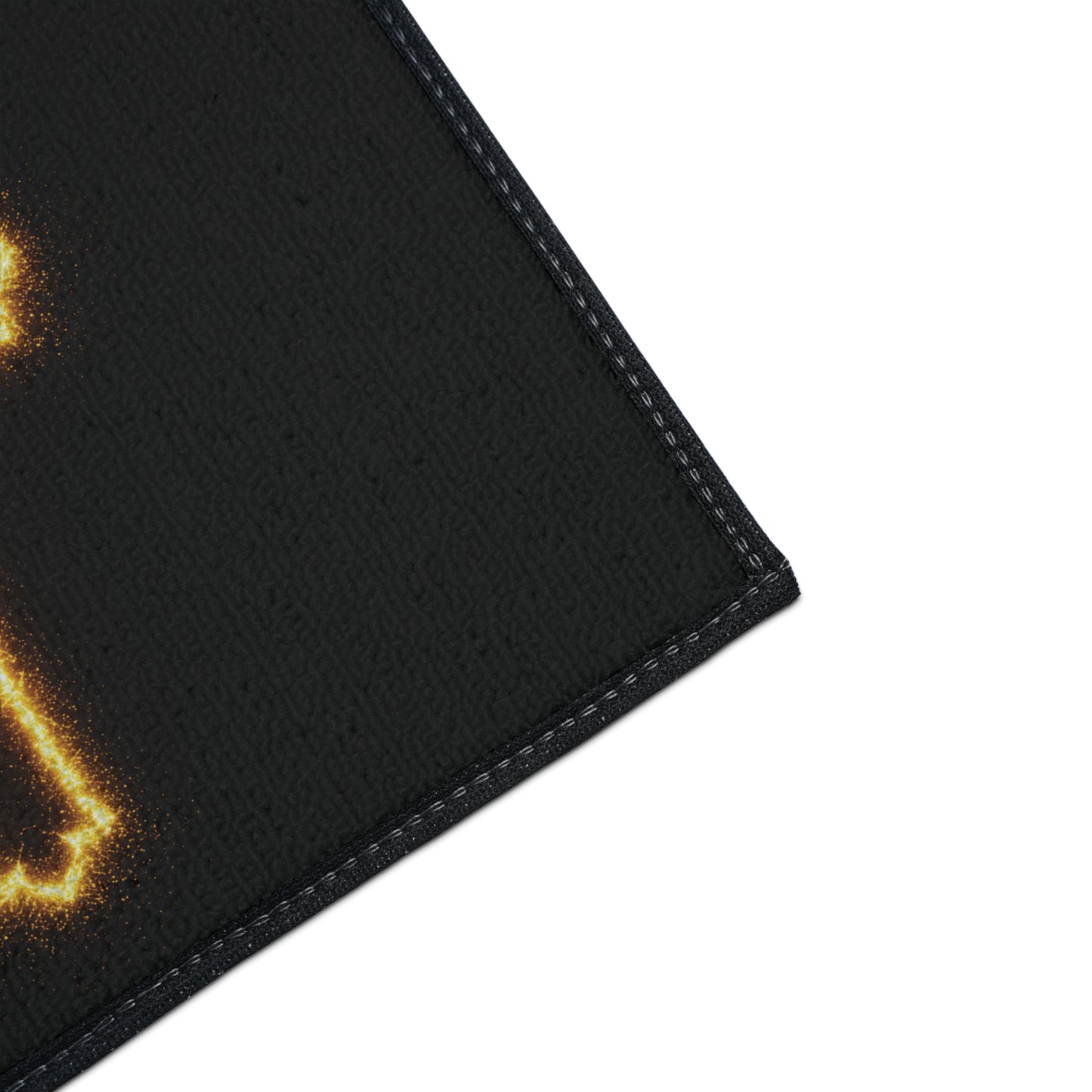 Floor Mat with Glowing Cross Design