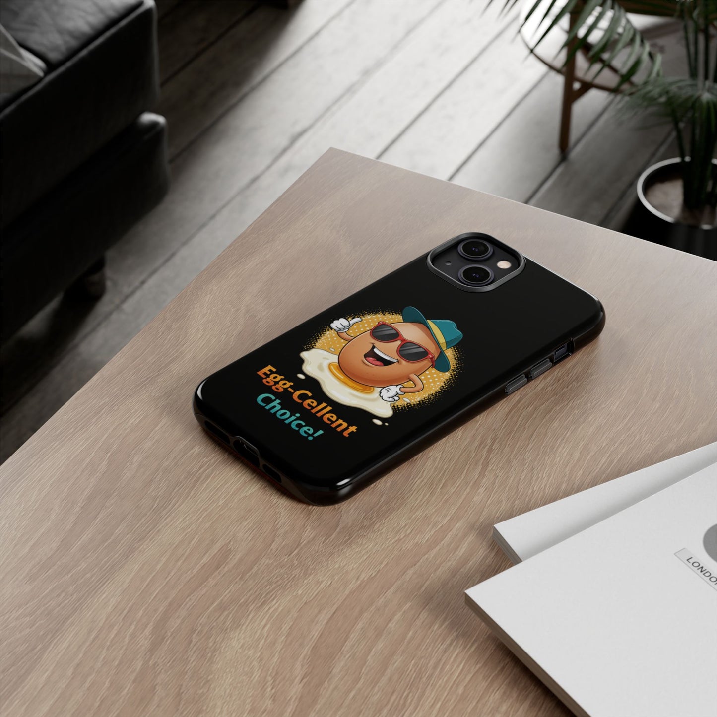 iPhone Case - Egg-Cellent Choice Pun Design