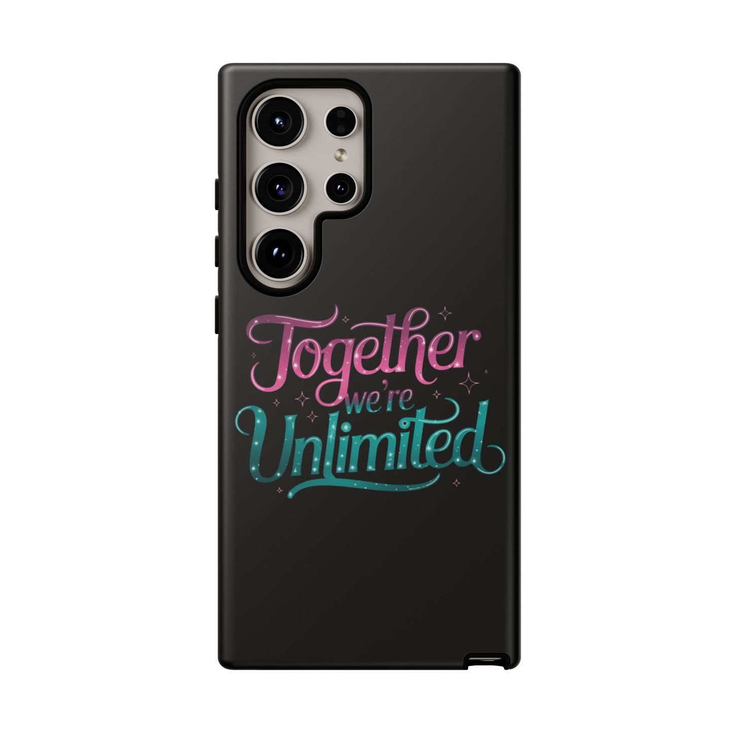 Samsung Case Musical Quote 'Together We're Unlimited' Musical Phone Case