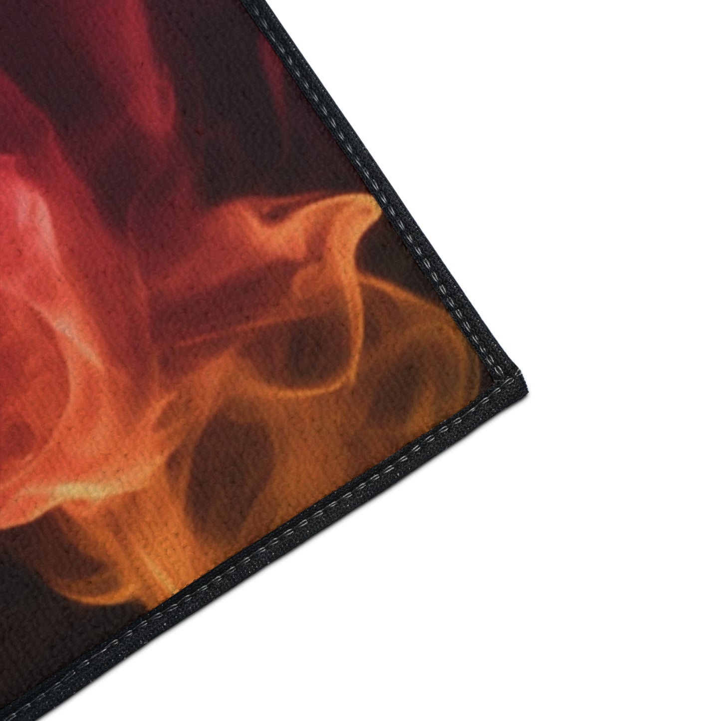 Floor Mat - Colorful Smoke Design
