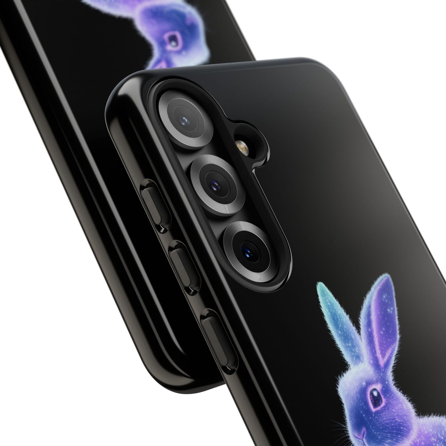 Samsung Case Bioluminescent Easter Bunny Design Easter Phone Case Easter Bunny Samsung Case Easter Accessory
