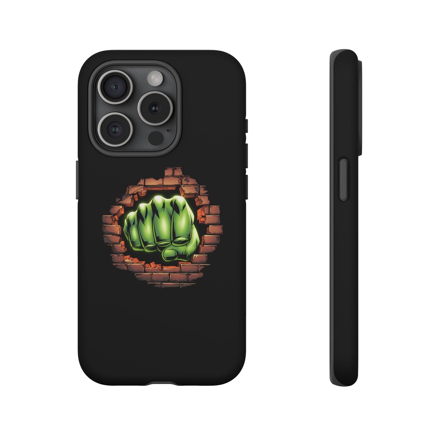 iPhone Case Green Fist Tough Case, Comic Book Phone Case, iPhone Case for Geeks