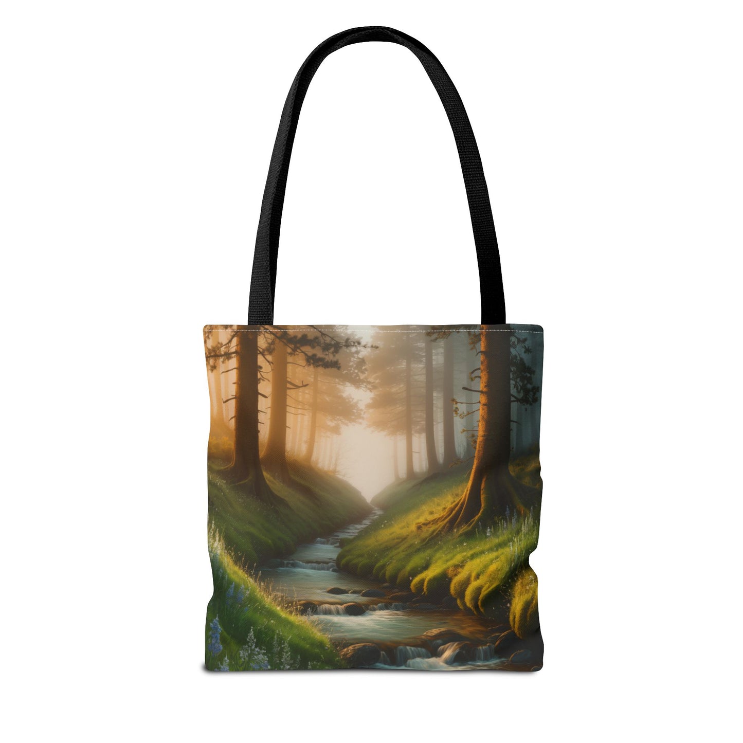 Nature Stream Tote Bag Shopping Bag Reusable Tote Nature Bag