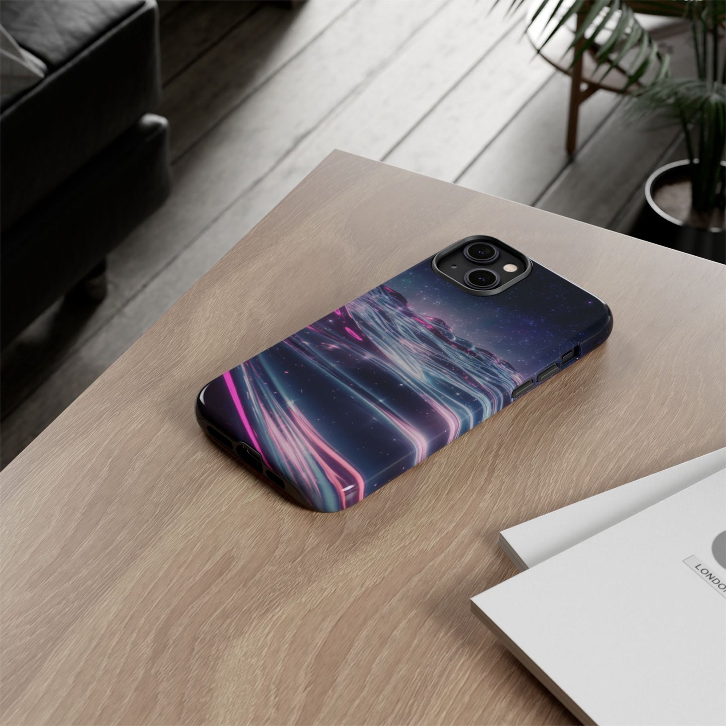 iPhone Case - Galactic Ocean and Sky Tough Case