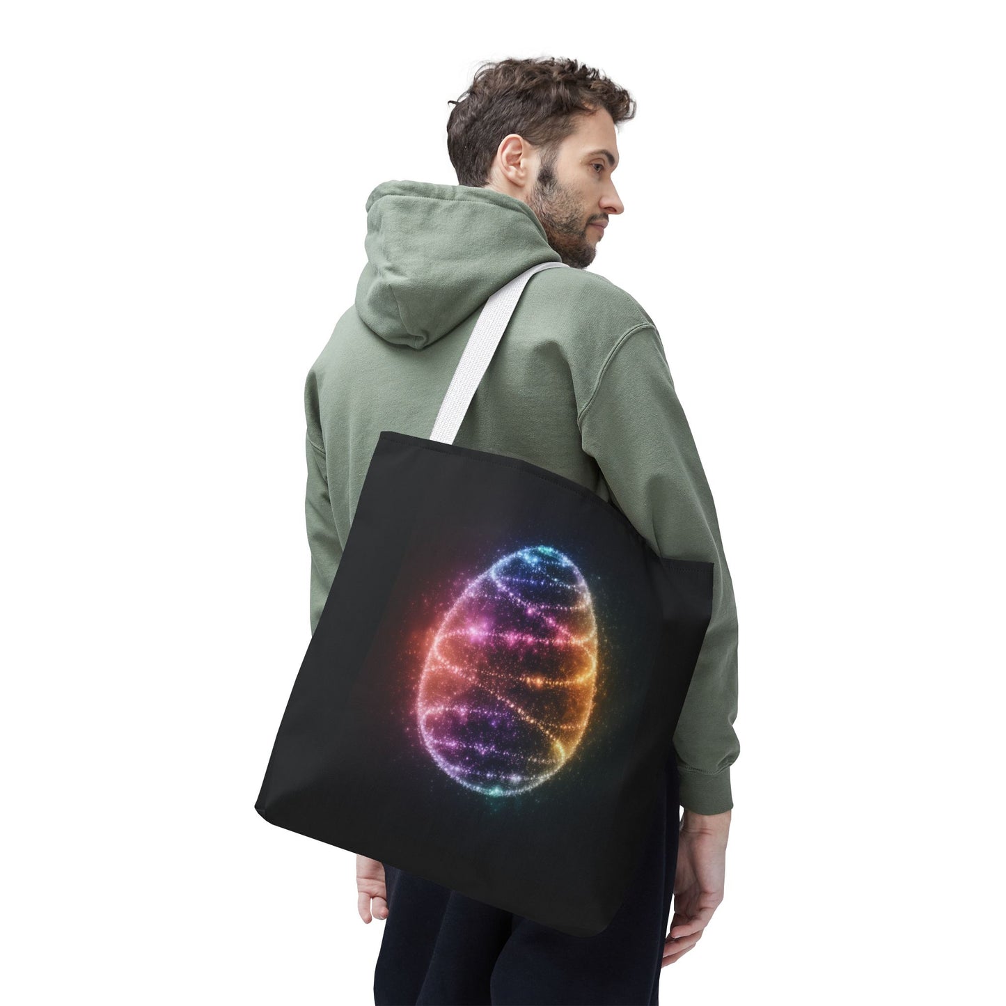 Bioluminescent Easter Egg Tote Bag