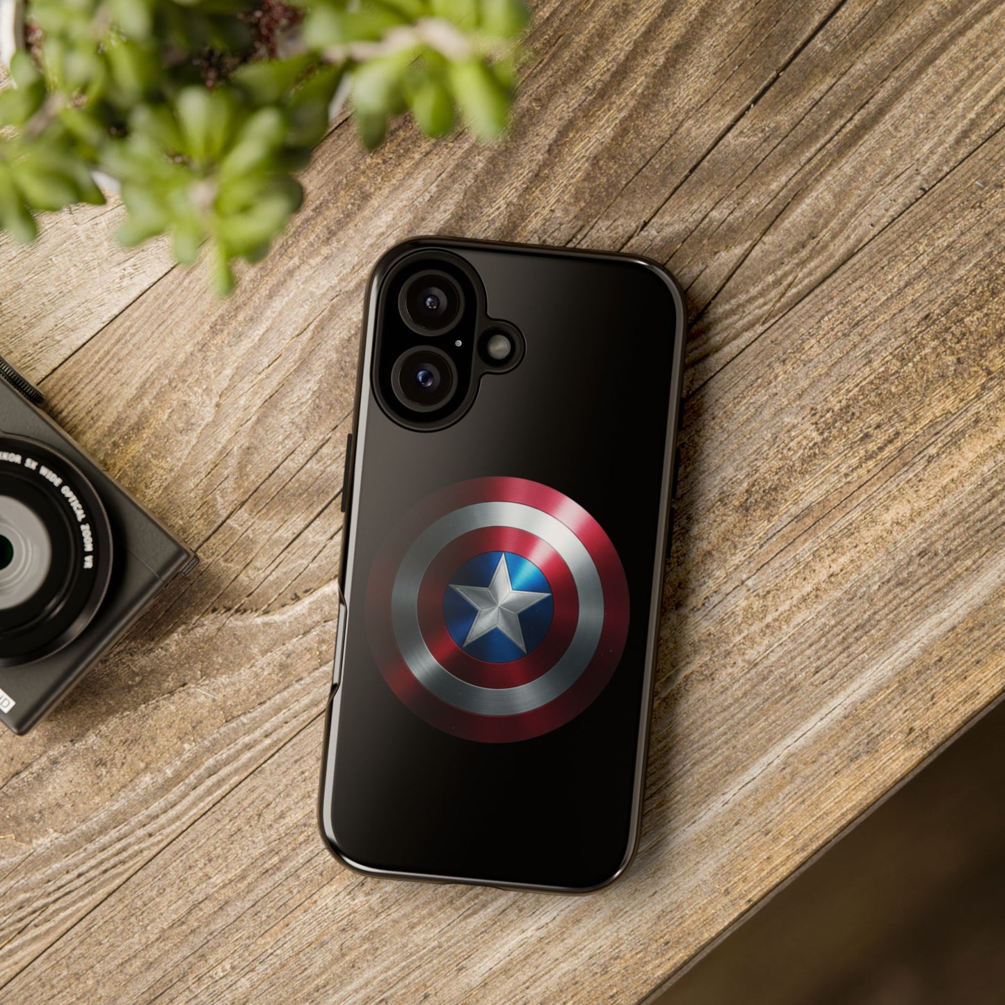 iPhone Case - Captain America Shield Design